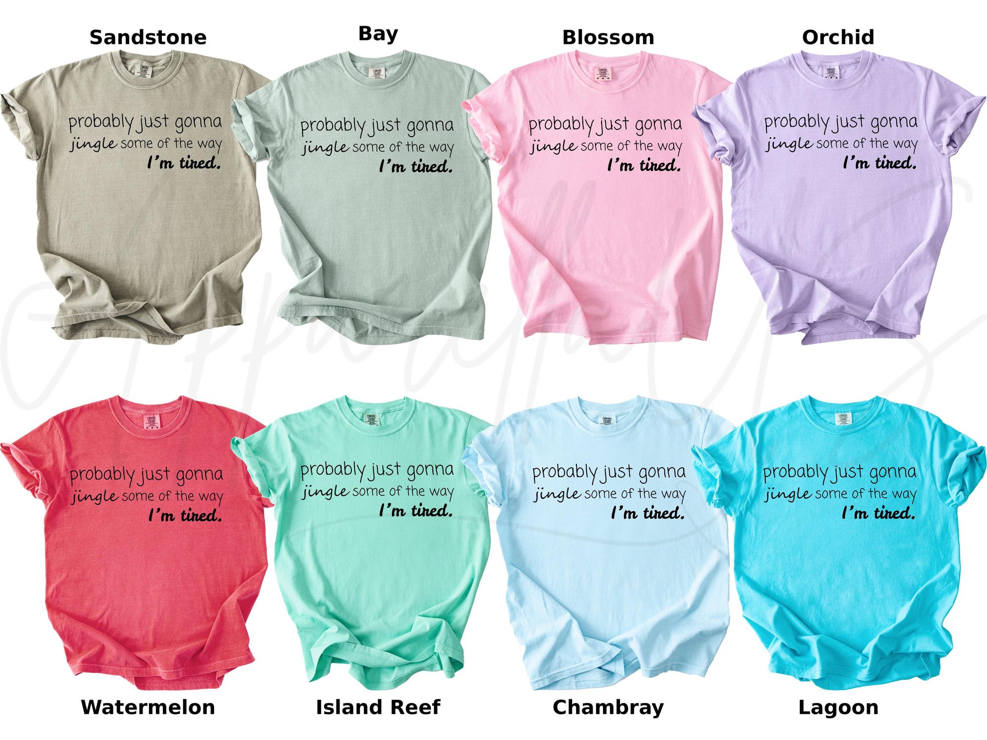 il_2000xN.7254861917_ry6h-1.jpg Comfort Colors® Probably Just Gonna Jingle Some of the Way Shirt, Funny Christmas Sweatshirt, Holiday Saying Shirt, Cute Christmas Gift