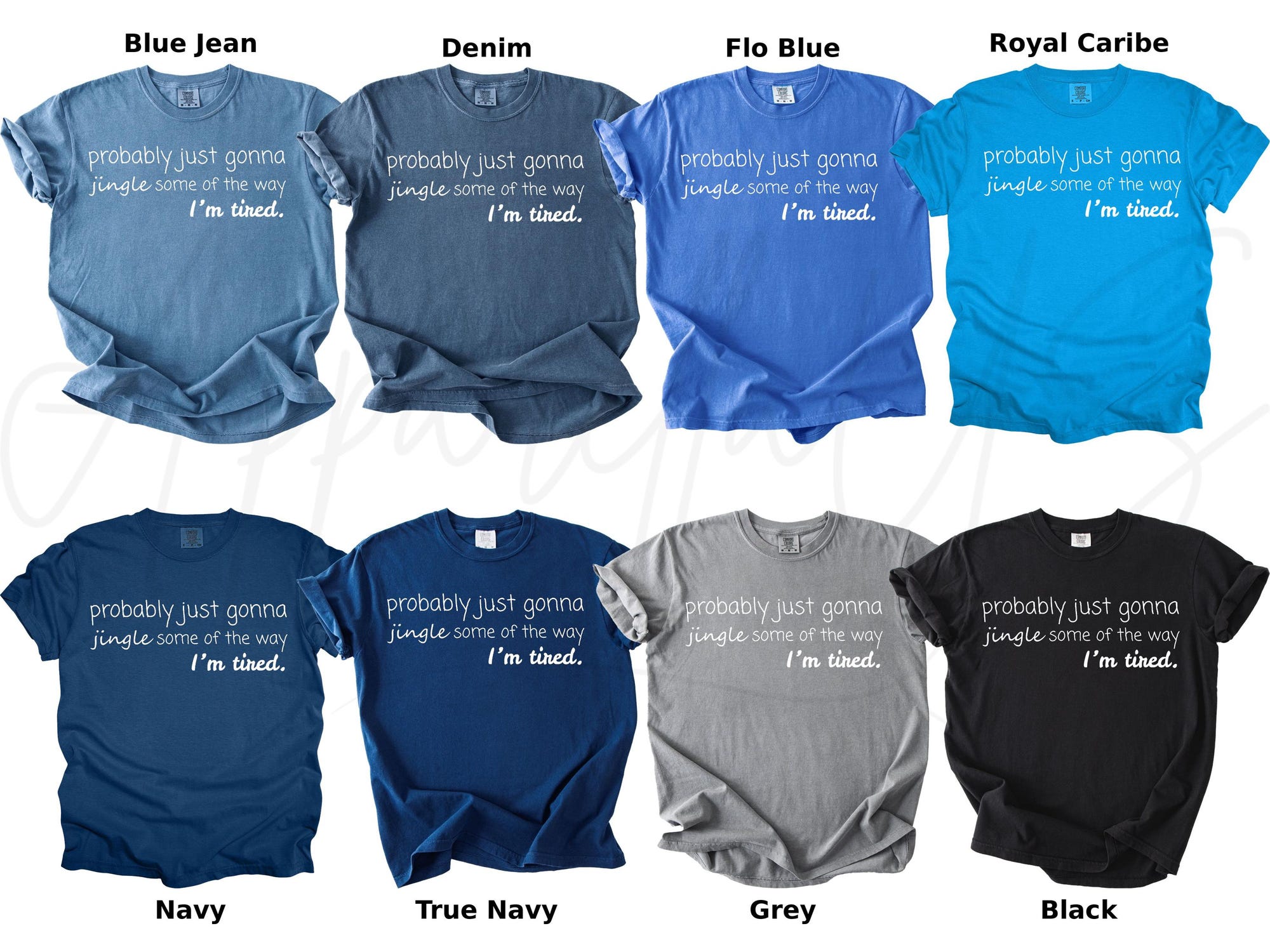 il_2000xN.7254861981_qc6u-1.jpg Comfort Colors® Probably Just Gonna Jingle Some of the Way Shirt, Funny Christmas Sweatshirt, Holiday Saying Shirt, Cute Christmas Gift