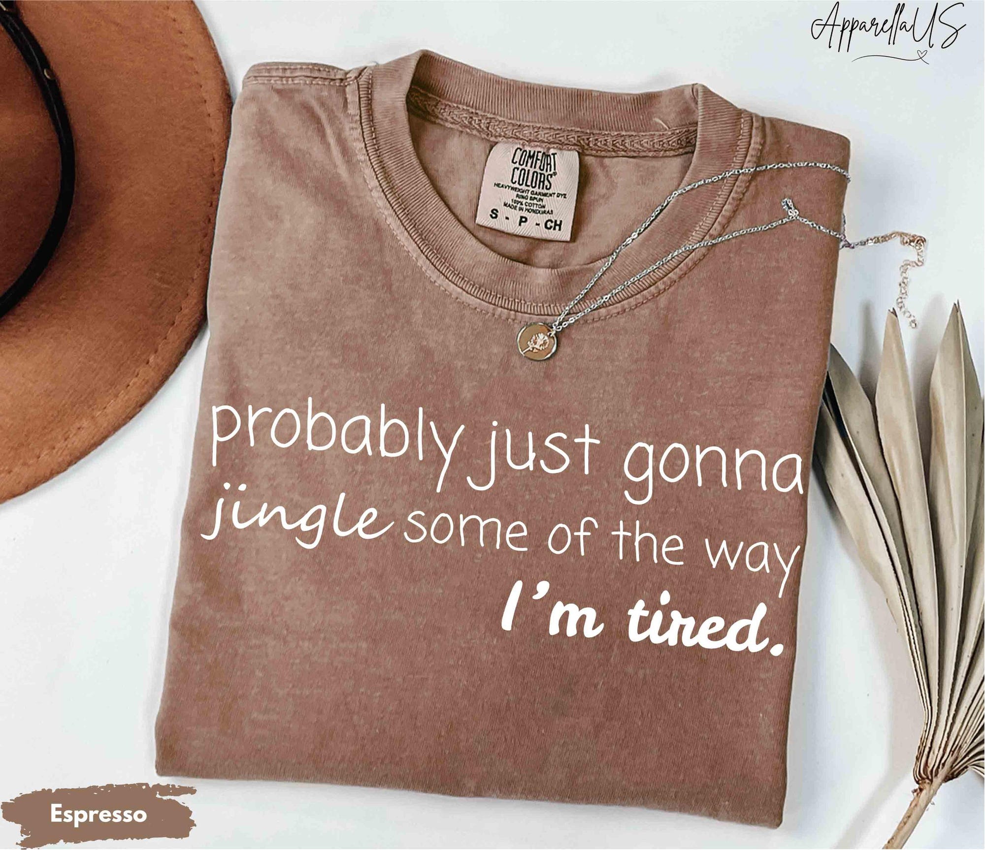 Comfort Colors® Probably Just Gonna Jingle Some of the Way Shirt, Funny Christmas Sweatshirt, Holiday Saying Shirt, Cute Christmas Gift
