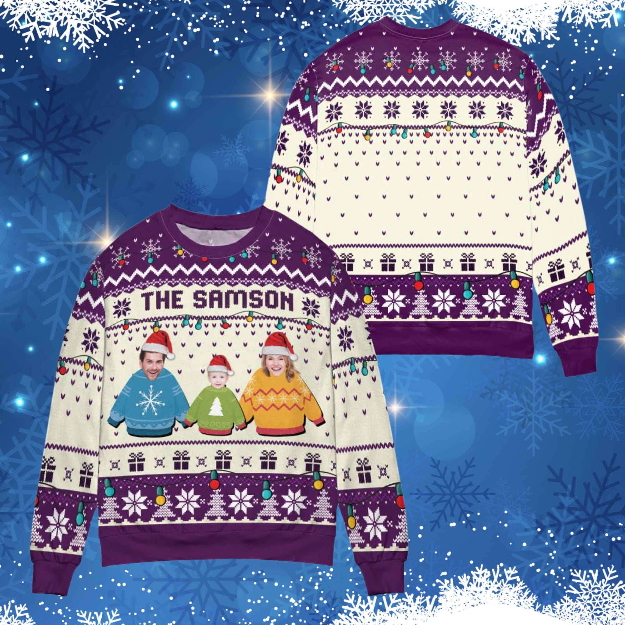 il_2000xN.7254943740_f1se.jpg Personalized Ugly Christmas Sweater: Custom Face Holiday Pullover