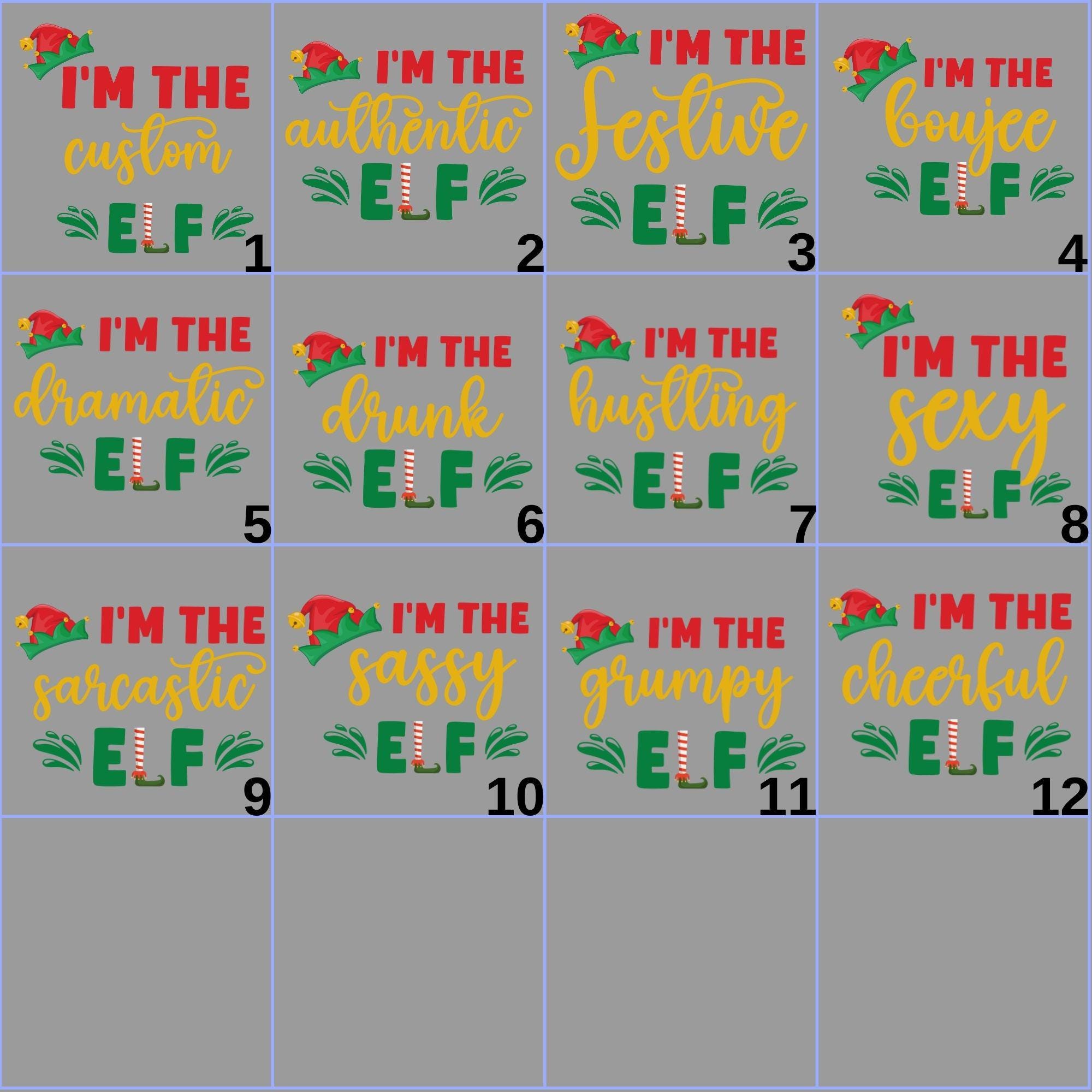 il_2000xN.7257693644_rqs0-1.jpg Custom 'The Elf' Comfort Colors Christmas Shirt