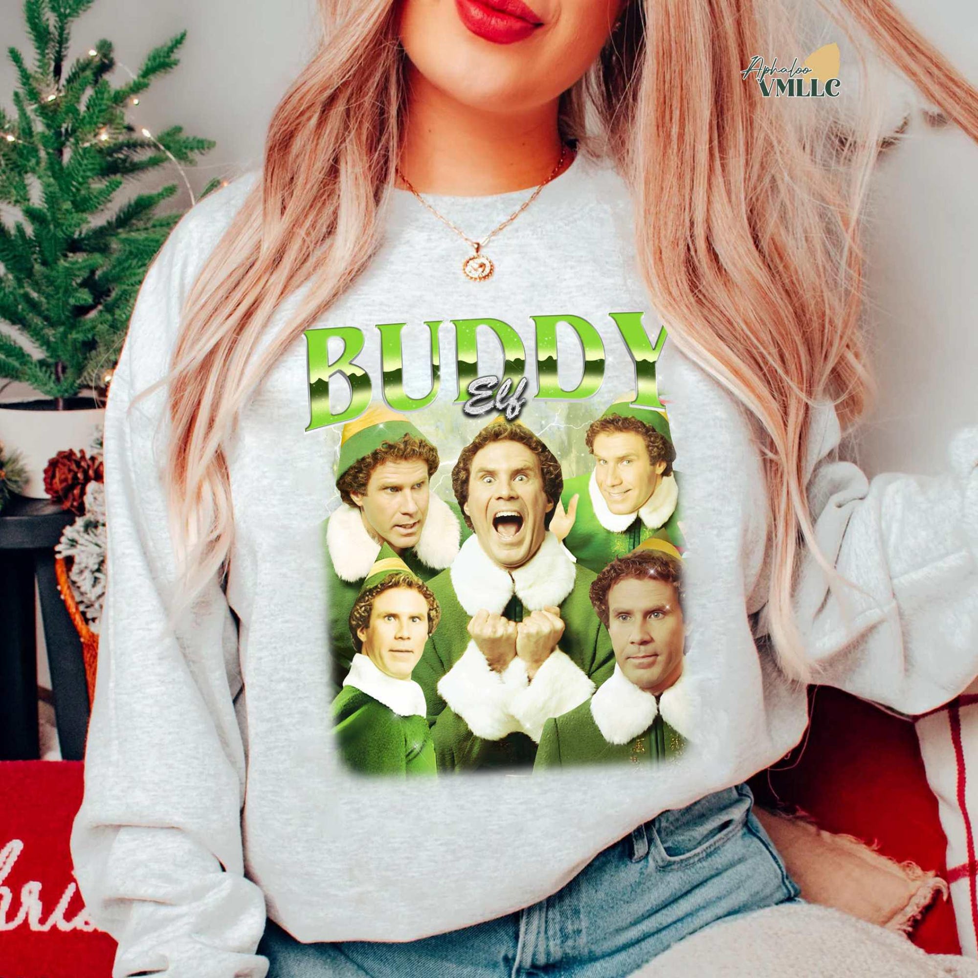 Retro Buddy Elf Christmas Movie Shirt, Vintage 90’s, Graphic Tee, Xmas Classic Movie 90s Tee, Elf Christmas Shirt, Christmas Movie Shirt