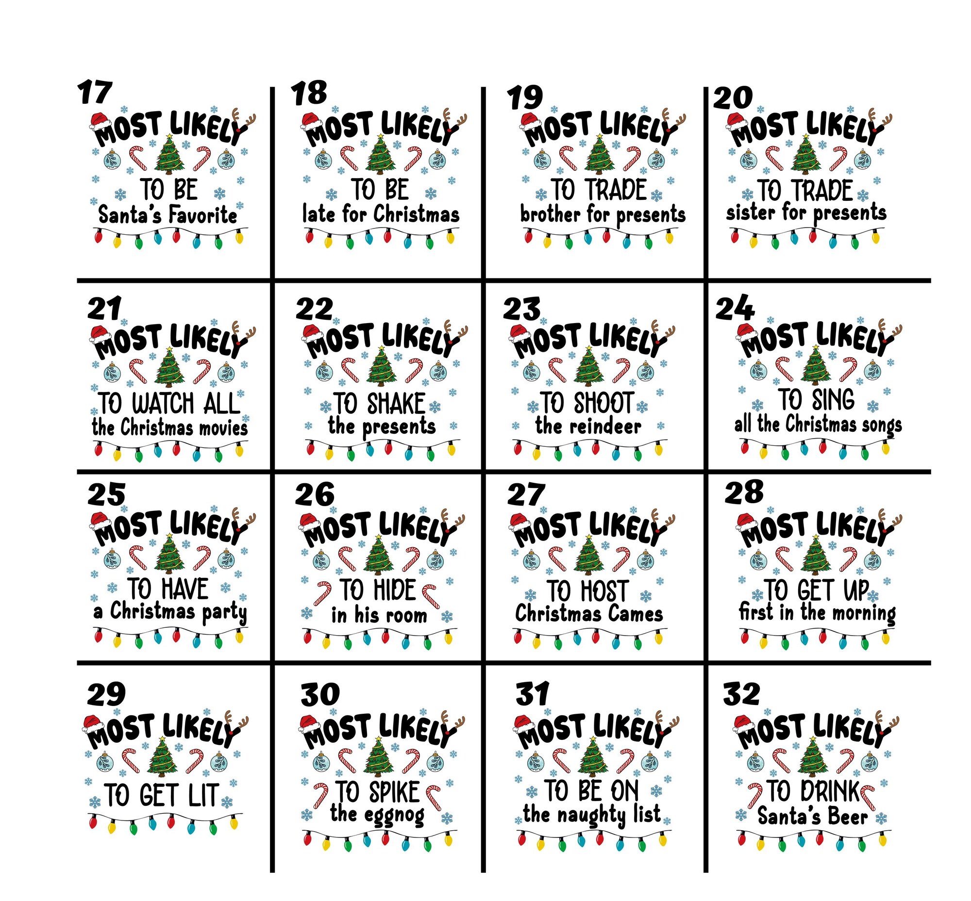 il_2000xN.7261872532_4orp-1.jpg Matching Family Christmas Shirts, Funny “Most Likely To” Holiday Tees, Custom Family Xmas Shirt, Couples Christmas Outfit, Holiday Gift Idea