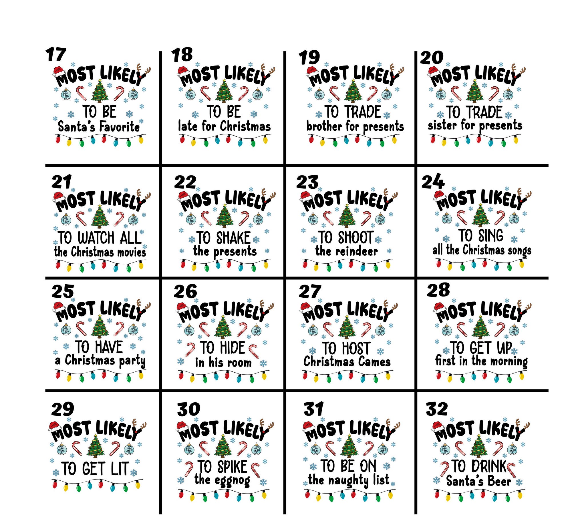 il_2000xN.7261872532_4orp.jpg Matching Family Christmas Shirts, Funny “Most Likely To” Holiday Tees, Custom Family Xmas Shirt, Couples Christmas Outfit, Holiday Gift Idea