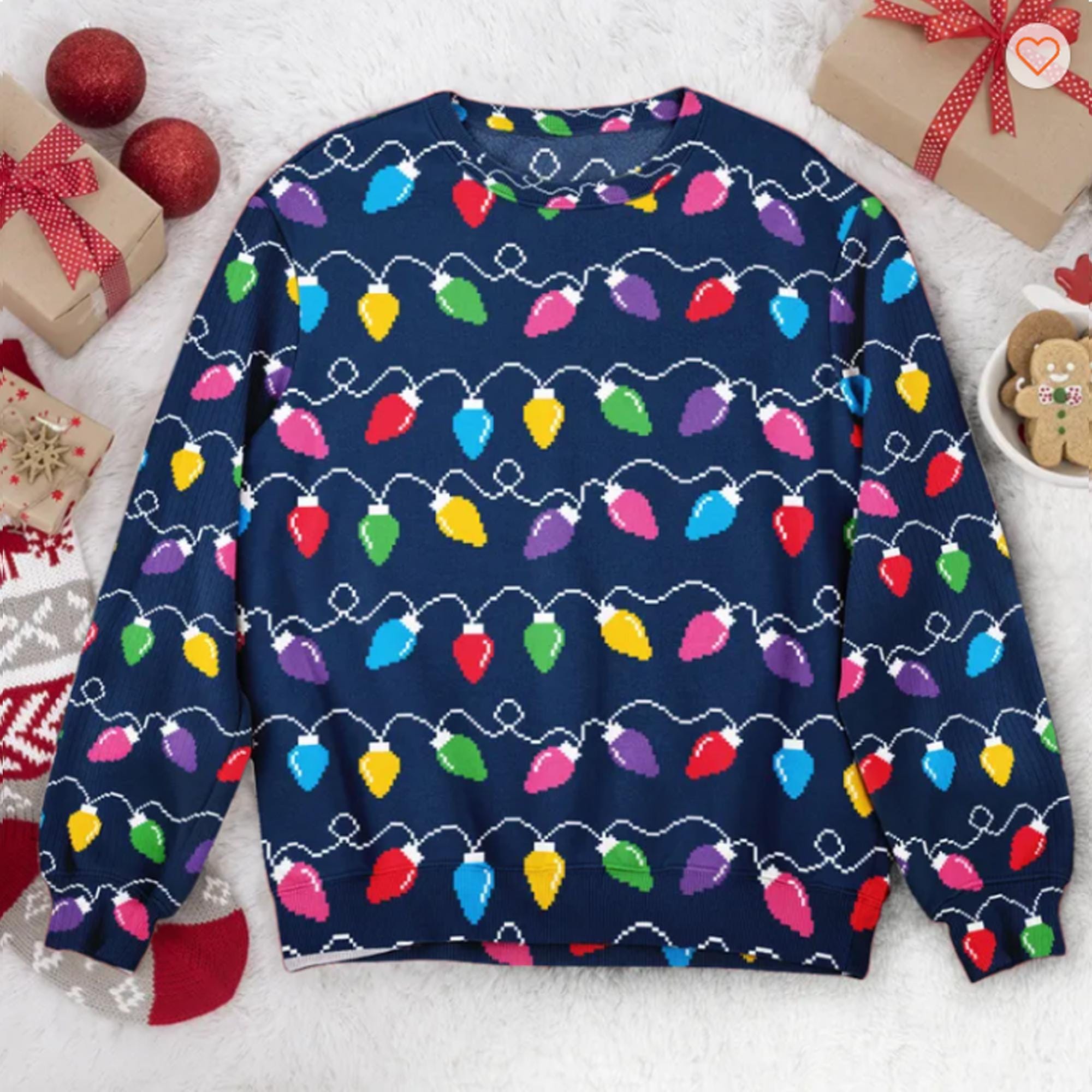 il_2000xN.7266423352_fraj.jpg Personalized Christmas Tree Face Santa Hat Sweater, Photo Ugly Xmas Ugly Sweater, Custom Kids Faces Family Christmas Ugly Matching Gift