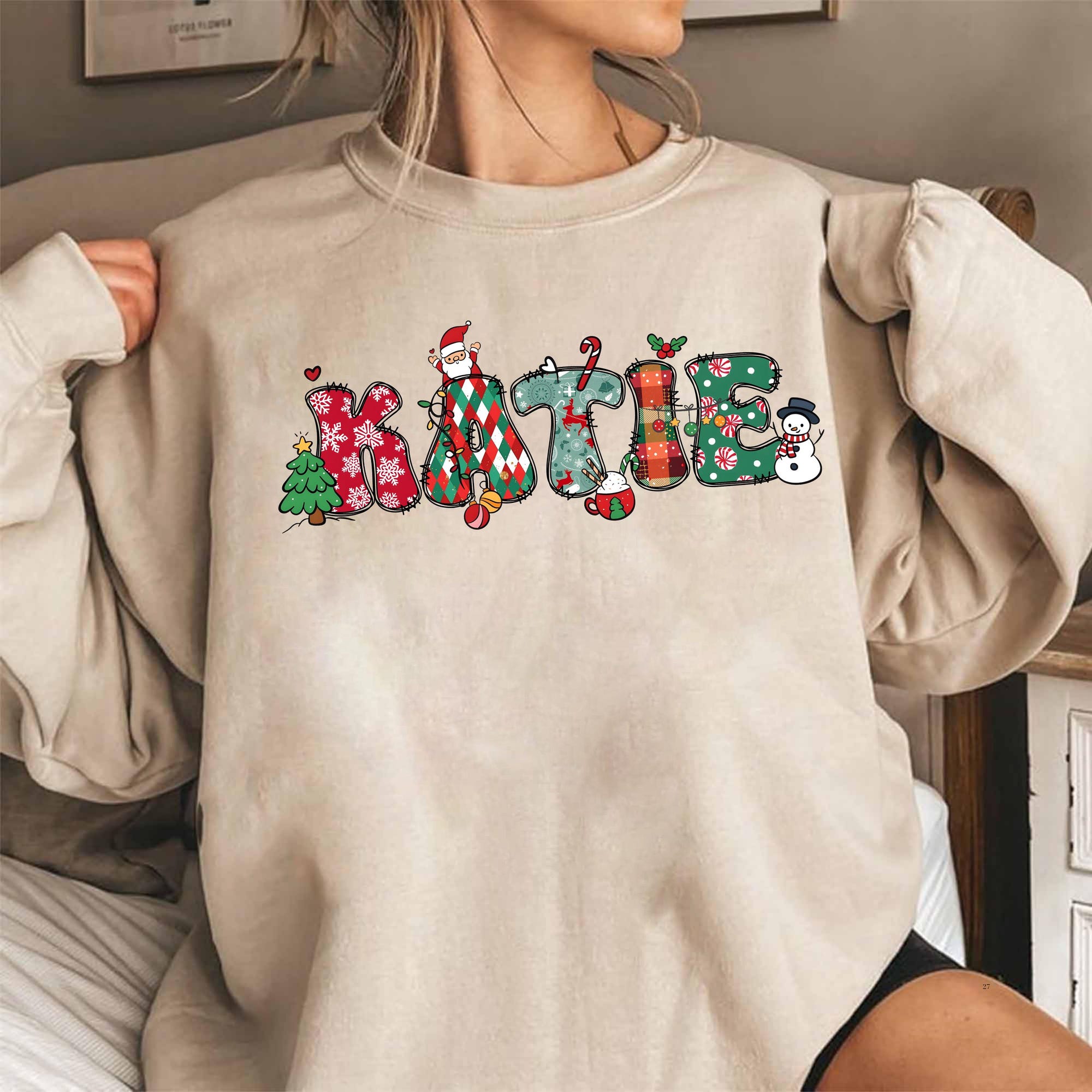 il_2000xN.7267803732_avwd-1.jpg Personalized Christmas Kids Name Sweatshirt, Christmas Toddler Tee, Custom Christmas Hoodie, Custom Name TShirt, Custom Christmas Name Shirt