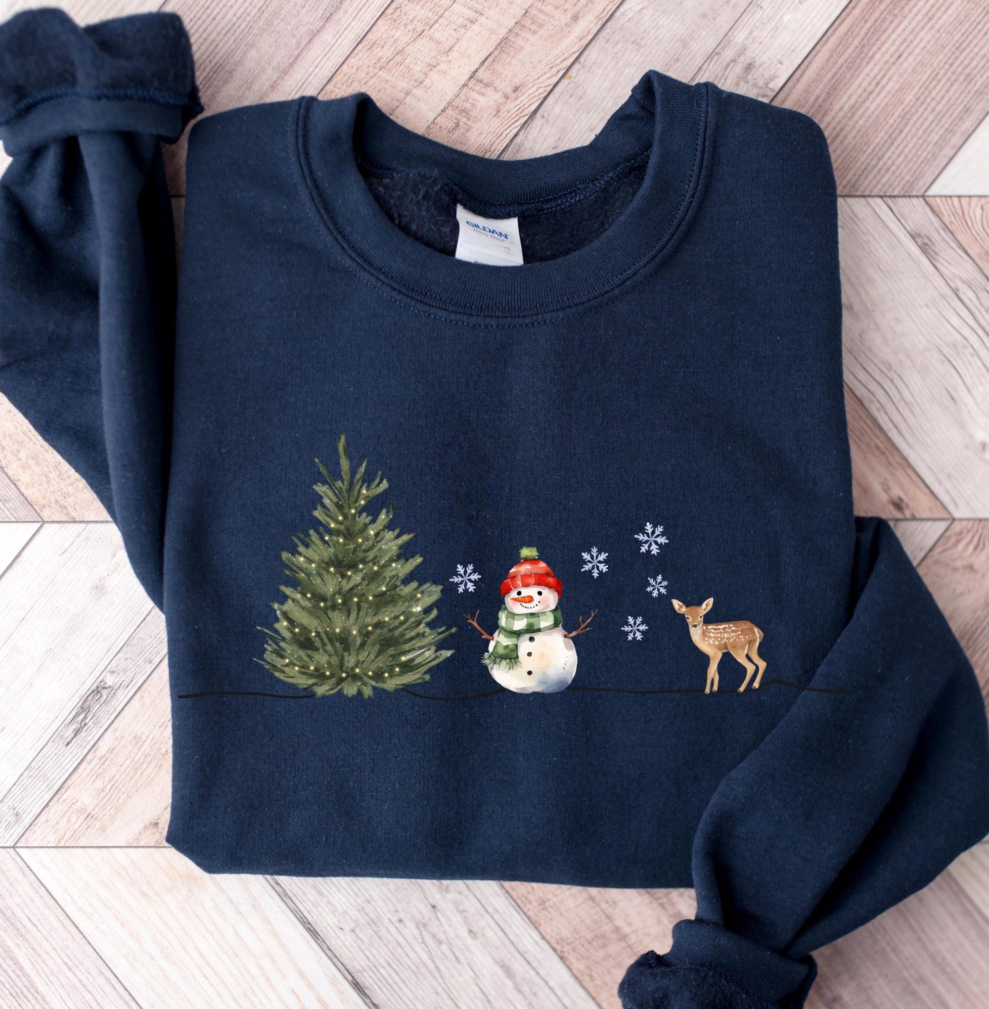Christmas Snowman Sweatshirt, Christmas Sweatshirt, Snowman Shirt, Snowman T-Shirt, Christmas Crewneck, Christmas Shirts for Women