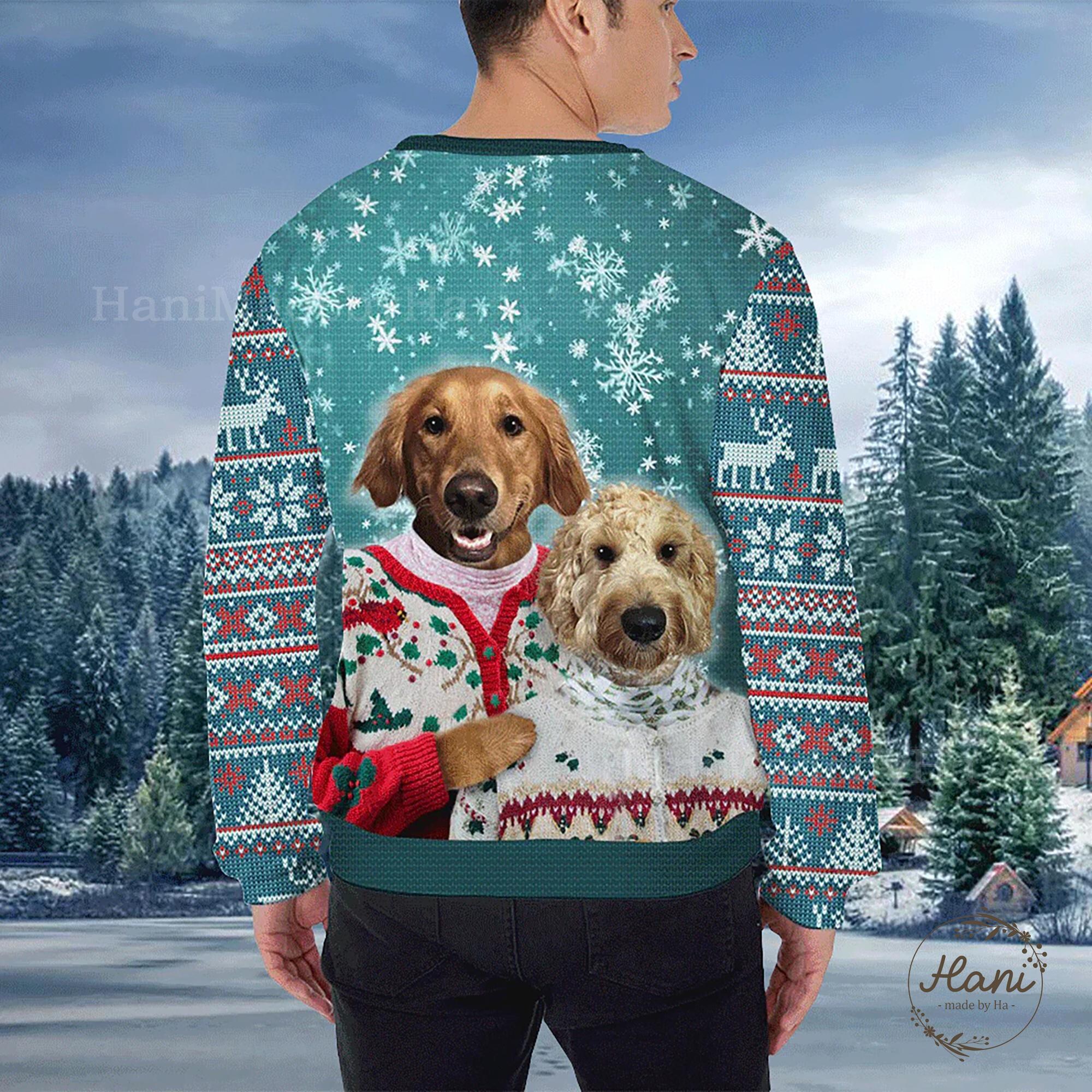 il_2000xN.7269821270_3o1h.jpg Custom Pet Ugly Sweater, Personalized Multiple Pets Face, Funny Knit Sweater for Dog Lovers, Gift for Pet Owners