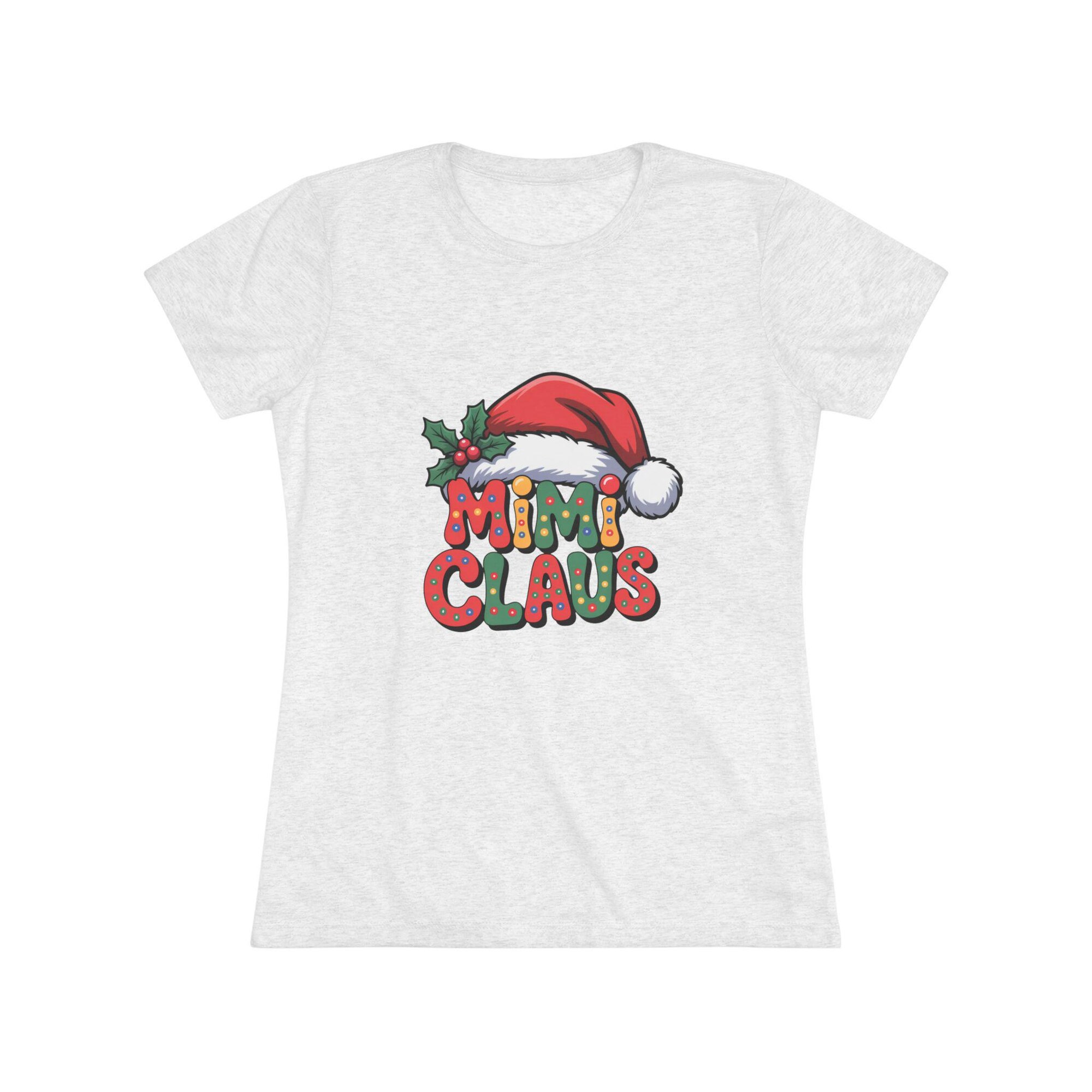 il_2000xN.7276427317_tgt4.jpg Mimi Claus Christmas Women's Triblend Tee, Holiday Graphic Shirt, Festive Xmas Top, Grandma Gift, Family Christmas Outfit