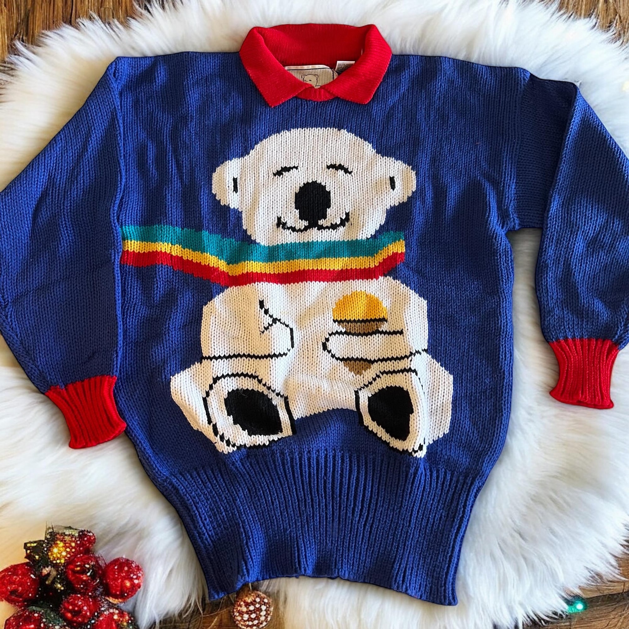 il_2000xN.7281547755_2qle.jpg Two!! Festive Vintage 80’s-90’s Christmas Bear Sweaters