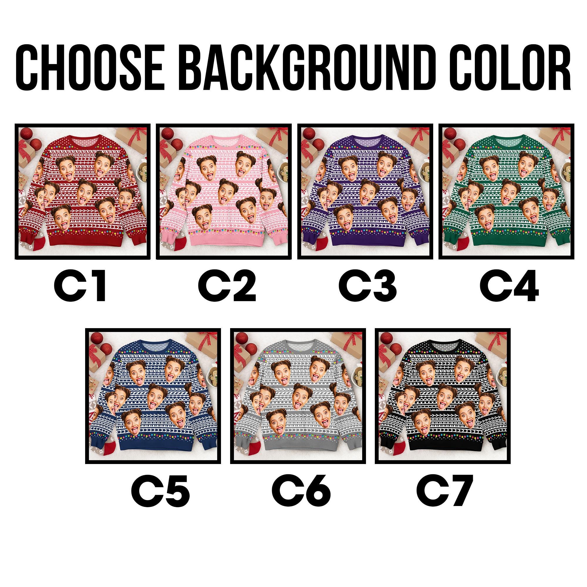 il_2000xN.7281708836_cjyw.jpg Custom Photo Funny Hidden Swear Message Ugly Sweater, Gifts for Best Friend Coworker Manager, F*ck This Sh*t Office Humor, Retirement Gifts