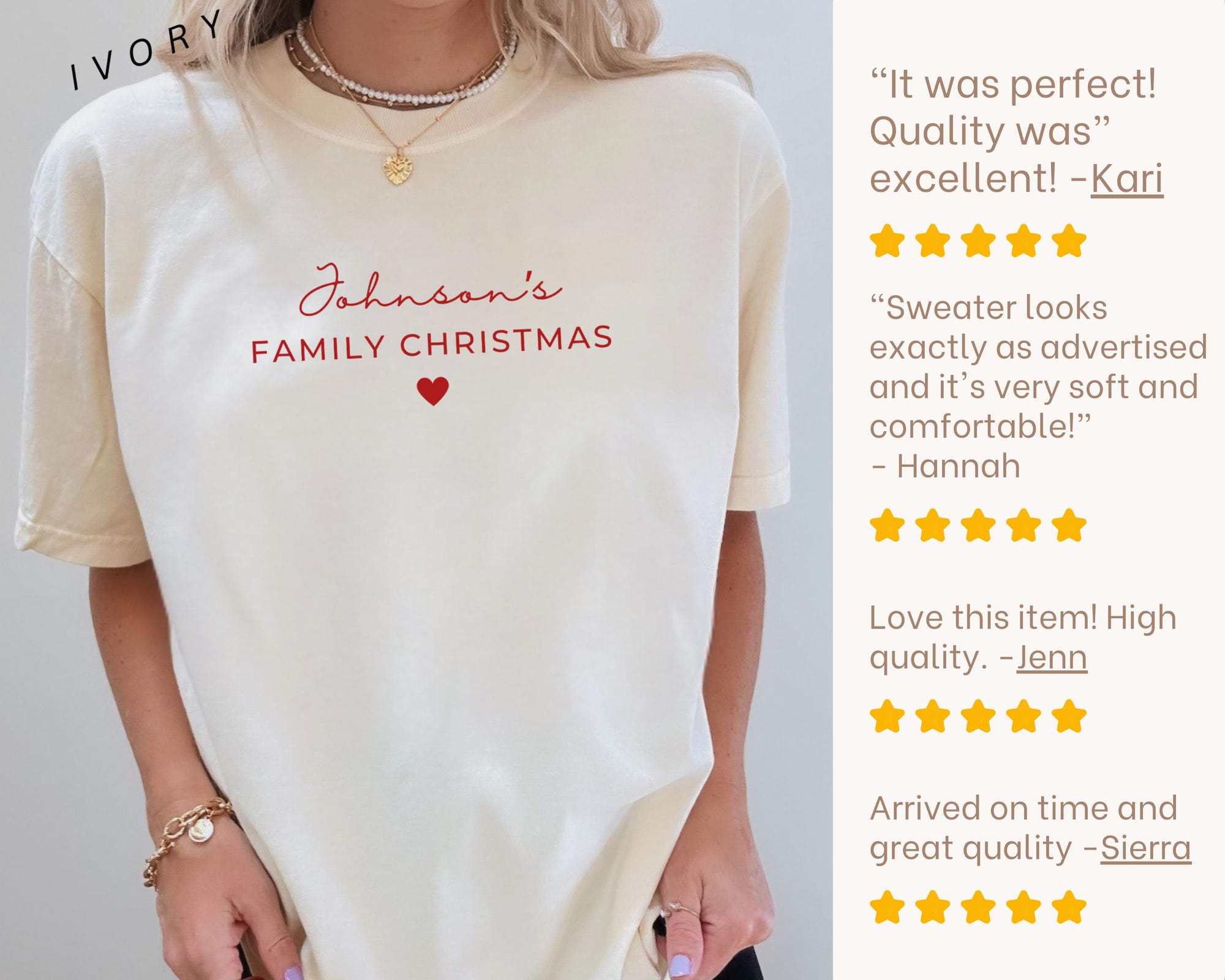 il_2000xN.7282797331_6jtc.jpg Custom Matching Family Christmas Shirts Comfort Colors®, Family Name Christmas Tee, Group Christmas Shirts, Personalized Christmas Crew 2025