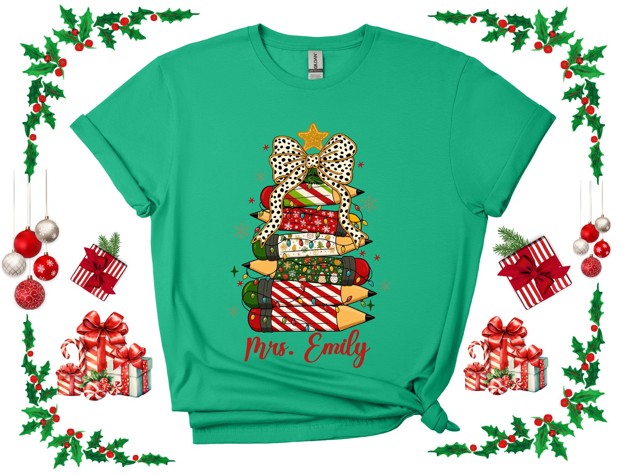 Christmas Teacher Shirt, Custom Teacher Shirt, Christmas Teacher, Christmas Teacher Gifts, Teacher Holiday Gift, Christmas Gift For Teacher