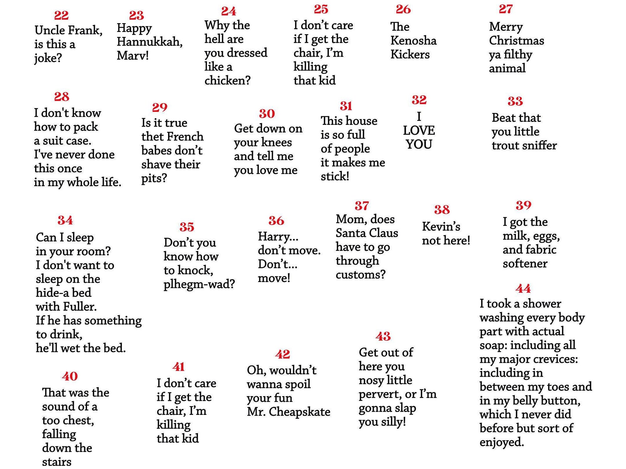 il_2000xN.7291020595_gian.jpg Home Alone Movie Quotes Christmas T-Shirt: Funny Holiday Tee