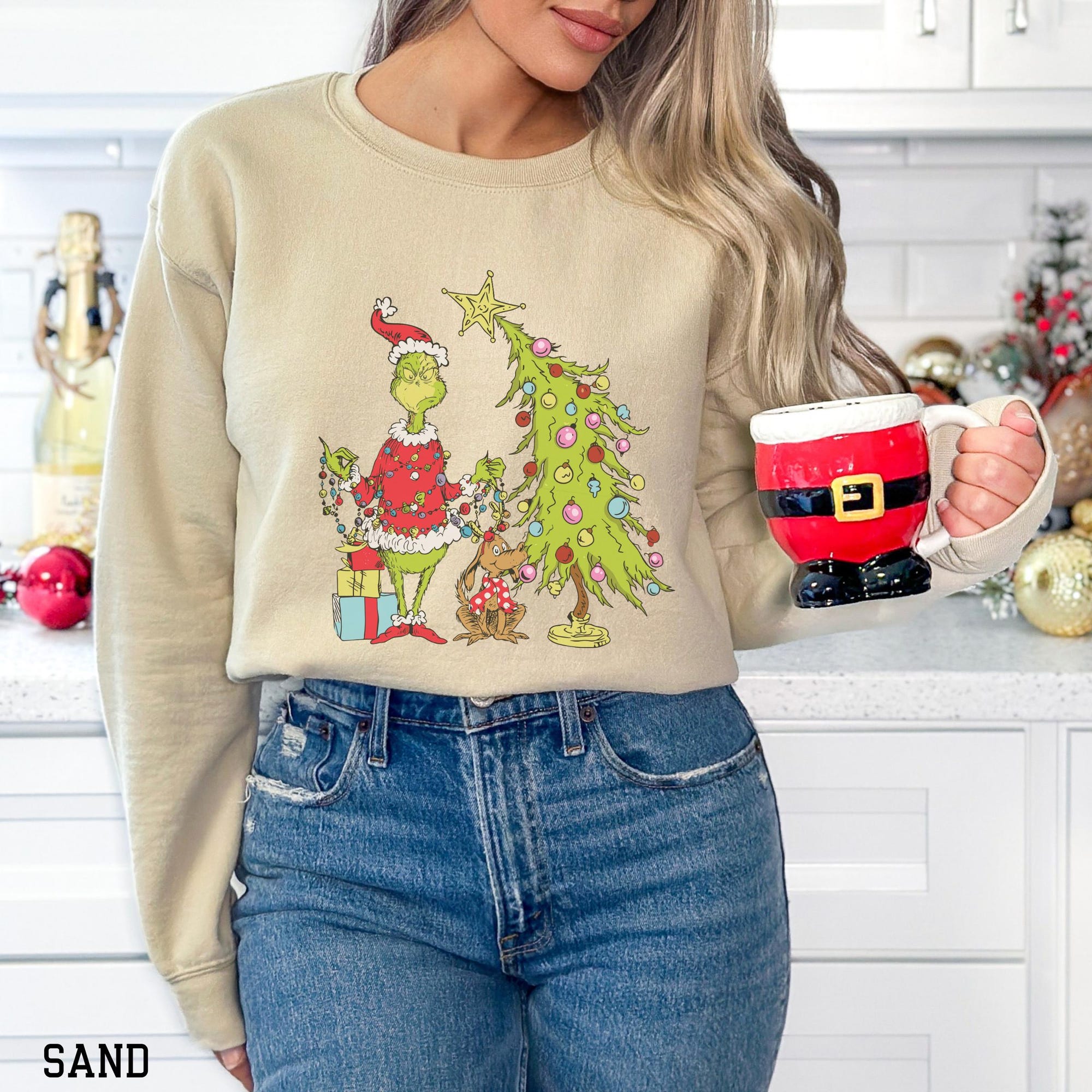 il_2000xN.7293624985_gfe8-1.jpg Grinch Christmas Sweatshirt,Grinchy Christmas Tree Sweatshirt,Grinch Xmas Tree Sweatshirt, Xmas Grinch Swetashirt,Grinch Shirt,Grinchy Shirt