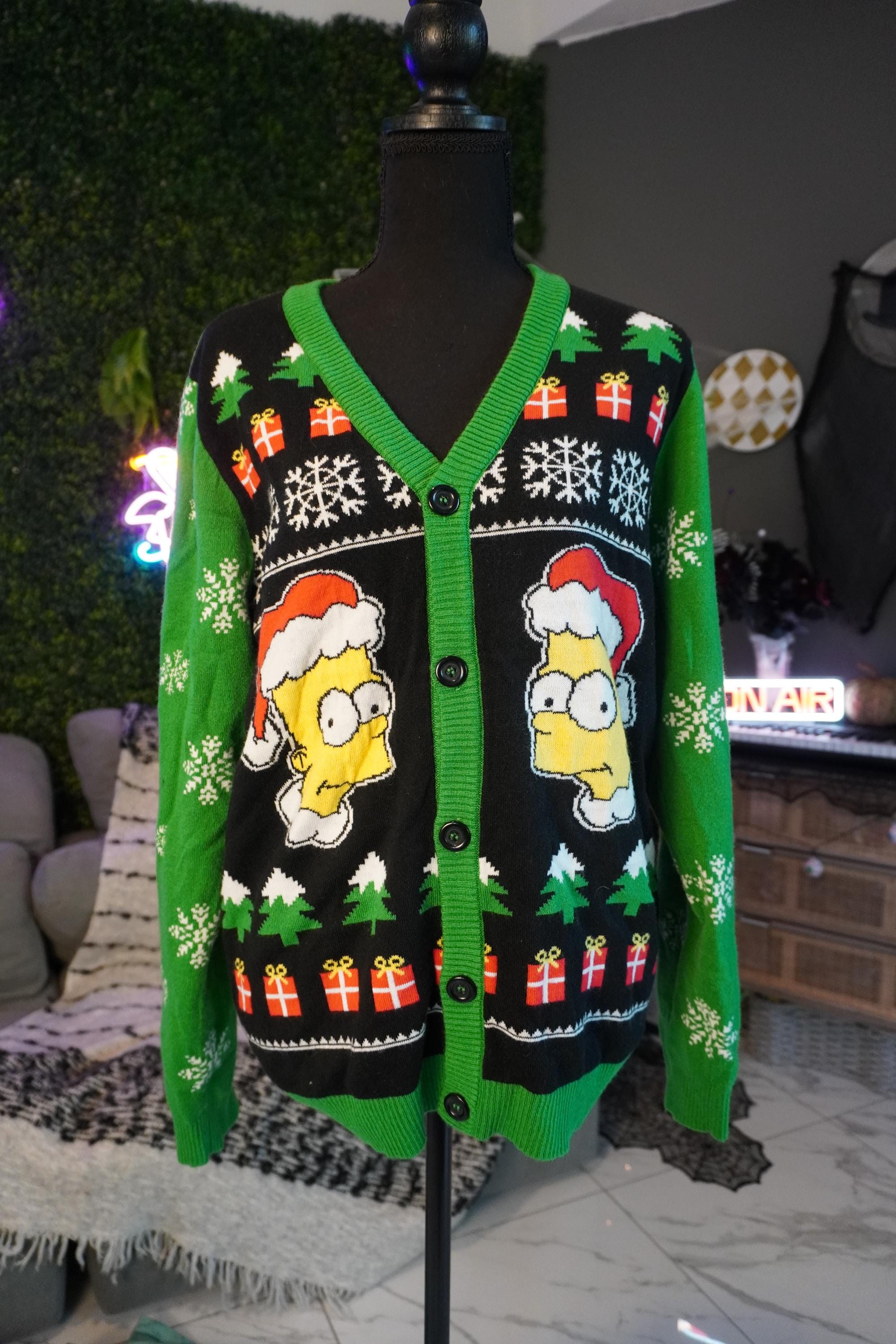 The Simpsons Bart Simpson “Ugly” Christmas Sweater