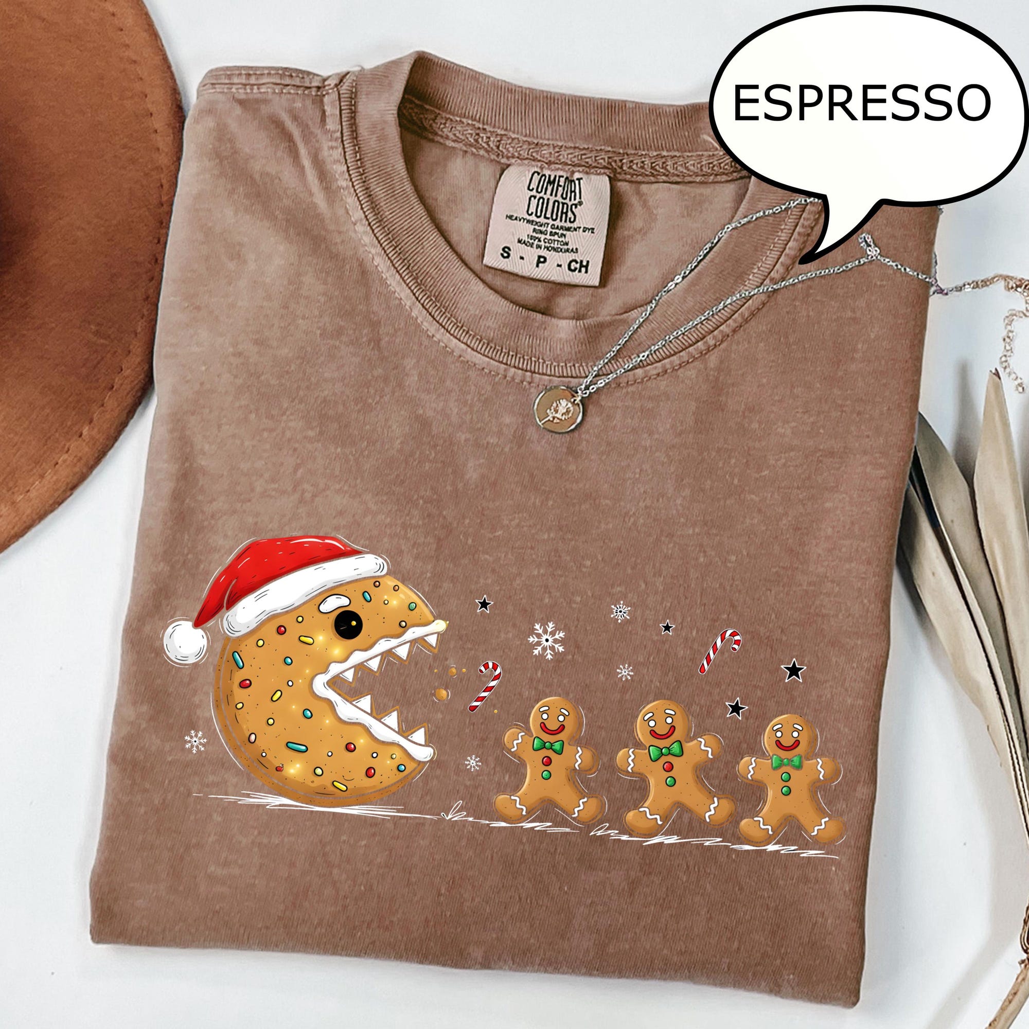 Comfort Colors® Christmas Cookie T-Shirt, Gingerbread Cookies Shirt, Merry Christmas T-Shirt, Cute Christmas Shirt