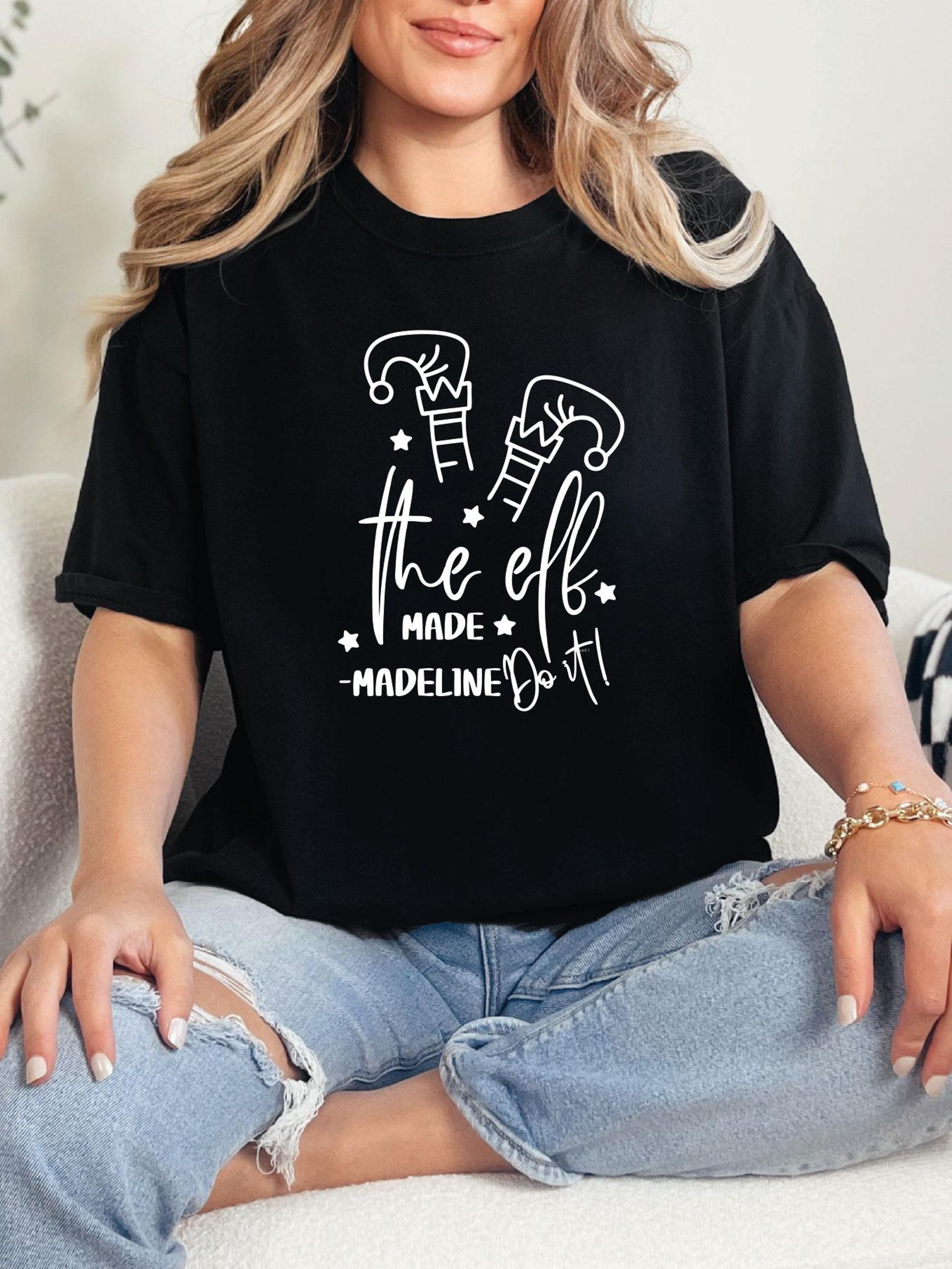 il_2000xN.7298051723_r3dp-1.jpg Custom Christmas The Elf Shirt :Christmas Family Matching Comfort Colors T-Shirt