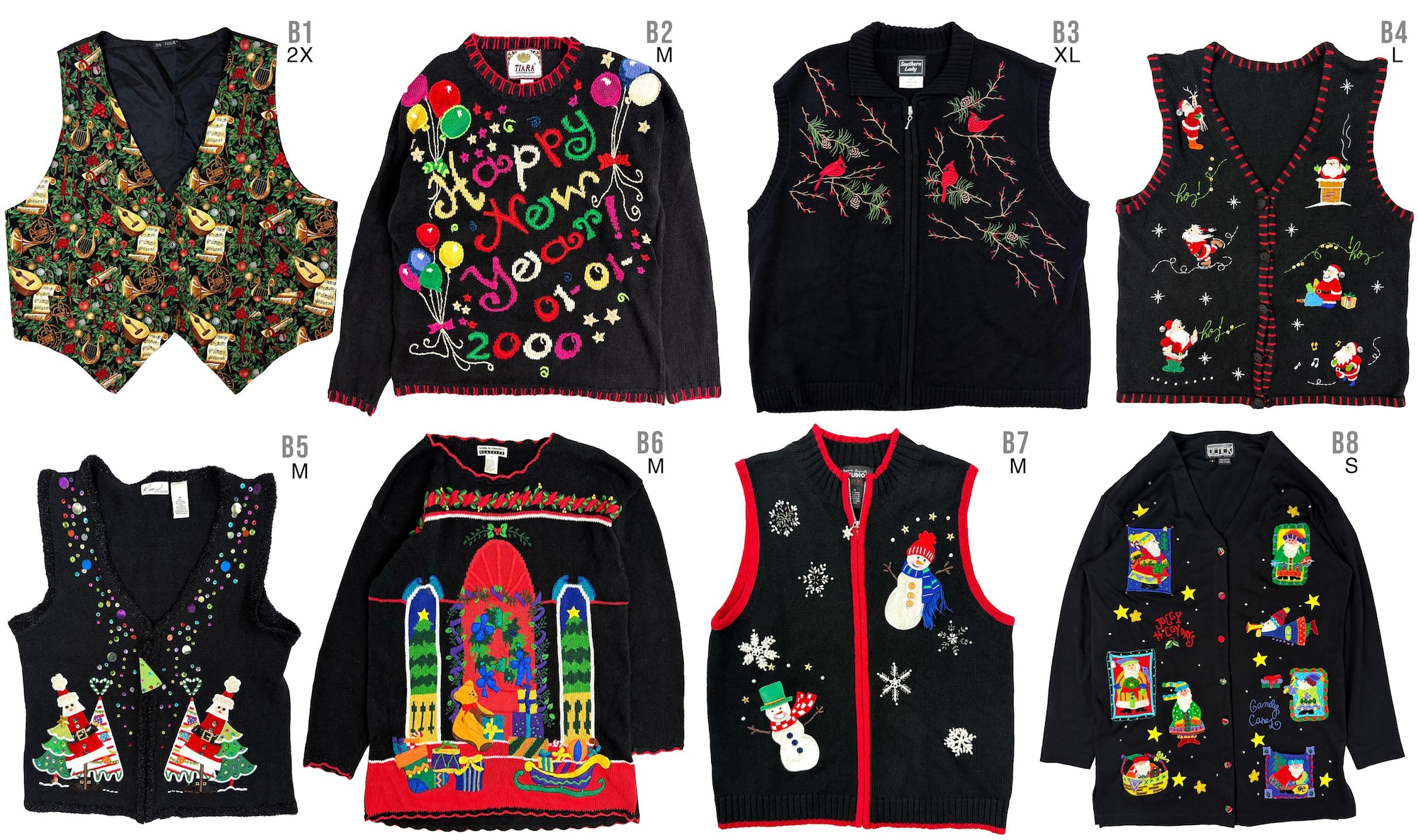 il_2000xN.7299381413_8p8c-1.jpg Vintage Ugly Christmas Sweaters | All Sizes | Tacky Christmas Sweaters | Holiday Sweaters