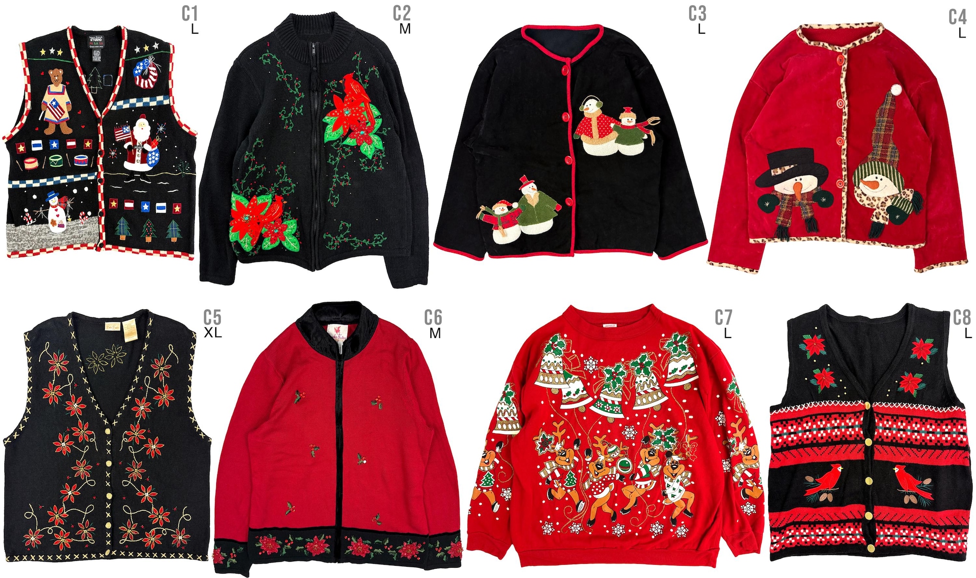 il_2000xN.7299381433_4wp6-1.jpg Vintage Ugly Christmas Sweaters | All Sizes | Tacky Christmas Sweaters | Holiday Sweaters