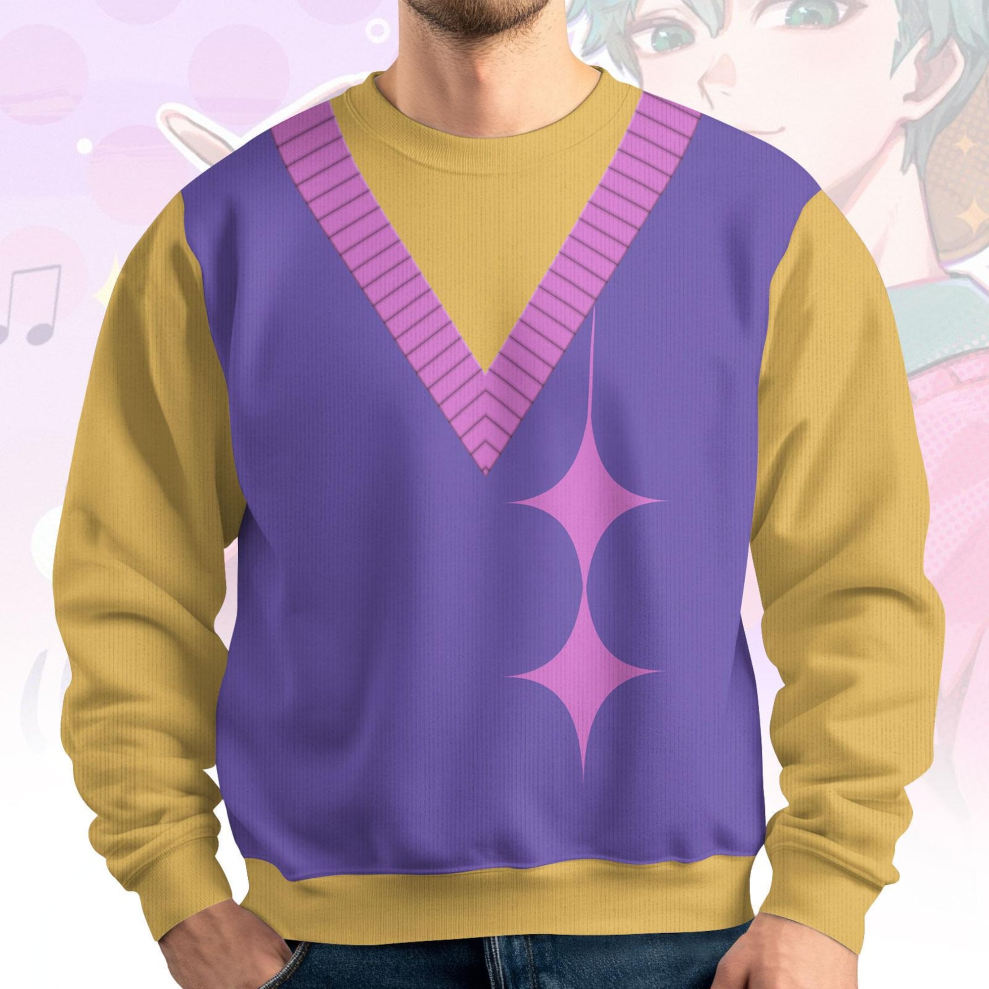 Mystery Saja Boys Cosplay Sweater, Saja Boys Ugly Sweater, Demon Mystery Costume Sweater, Kpop Idol Christmas Sweater, Movie Fan Gift