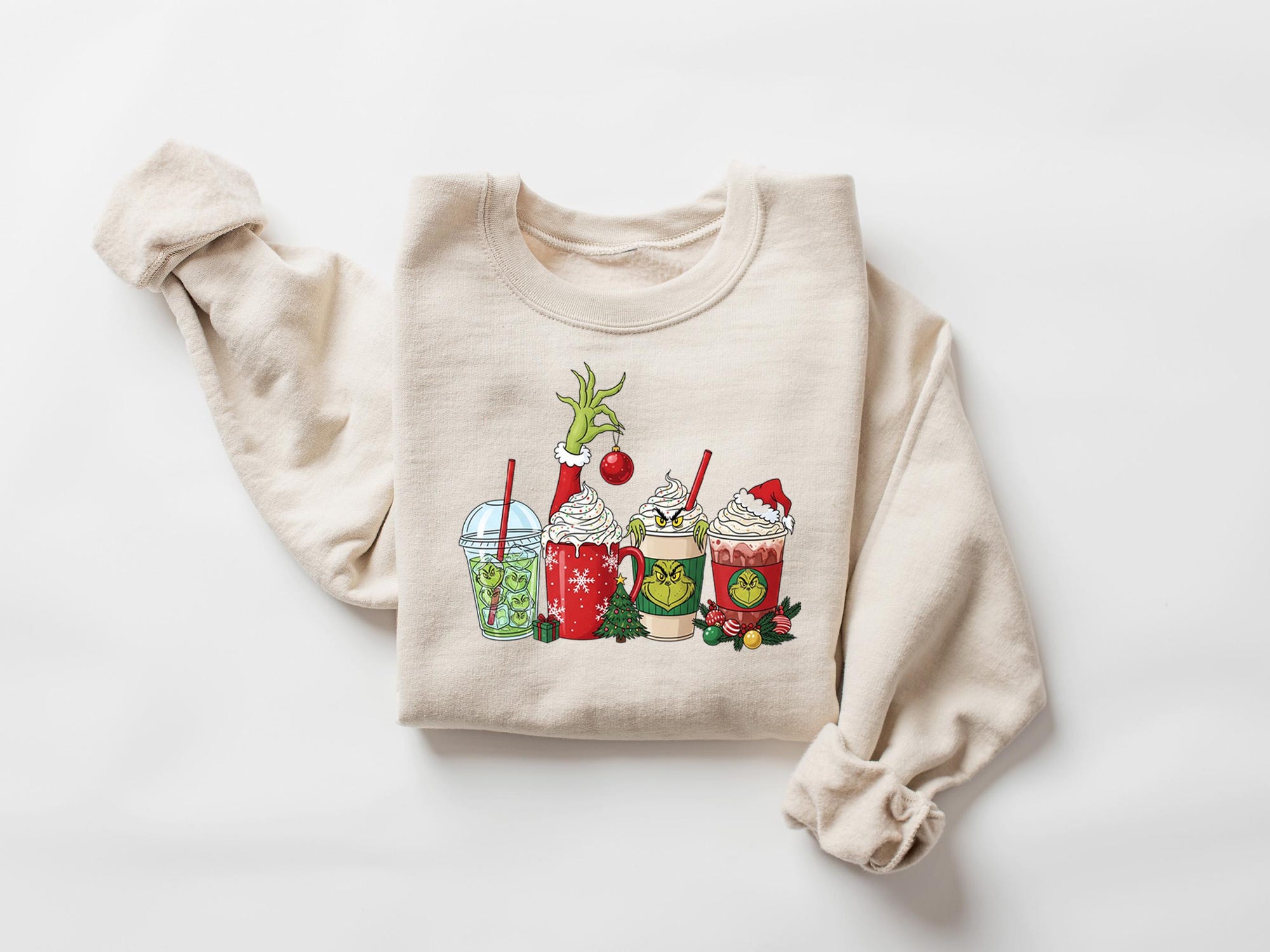 il_2000xN.7301389169_g38c.jpg Grinch Sweatshirt, Grinch Shirt, Grinchmas Shirt, Grinchmas Sweatshirt, Grinch Coffee Drink Shirt, Christmas Coffee Shirt, Funny Christmas