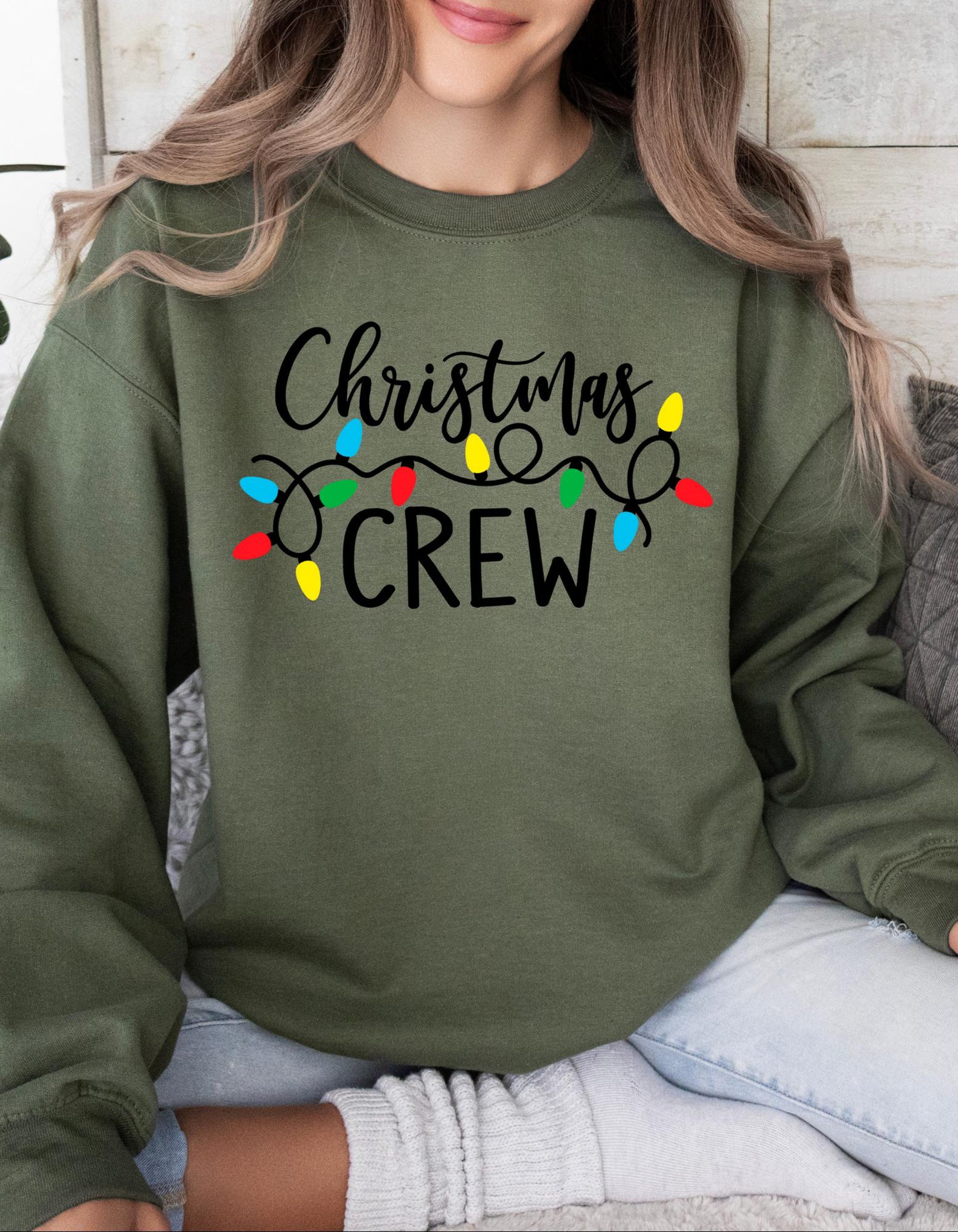 Christmas Crew T-Shirt: Holiday Family Matching Shirts