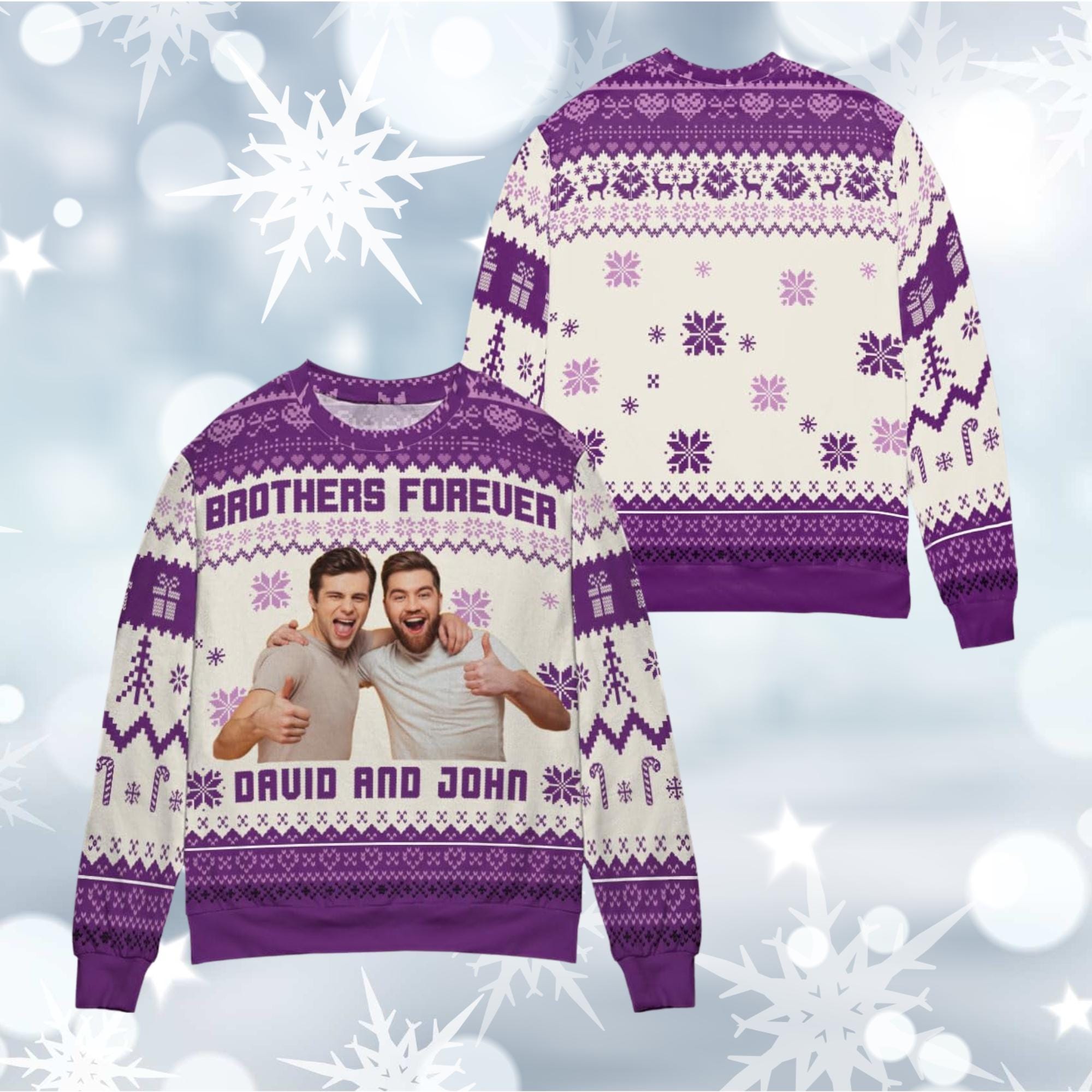 il_2000xN.7302854017_djo7.jpg Personalized Ugly Christmas Sweater: Custom Face & Name Holiday Pullover