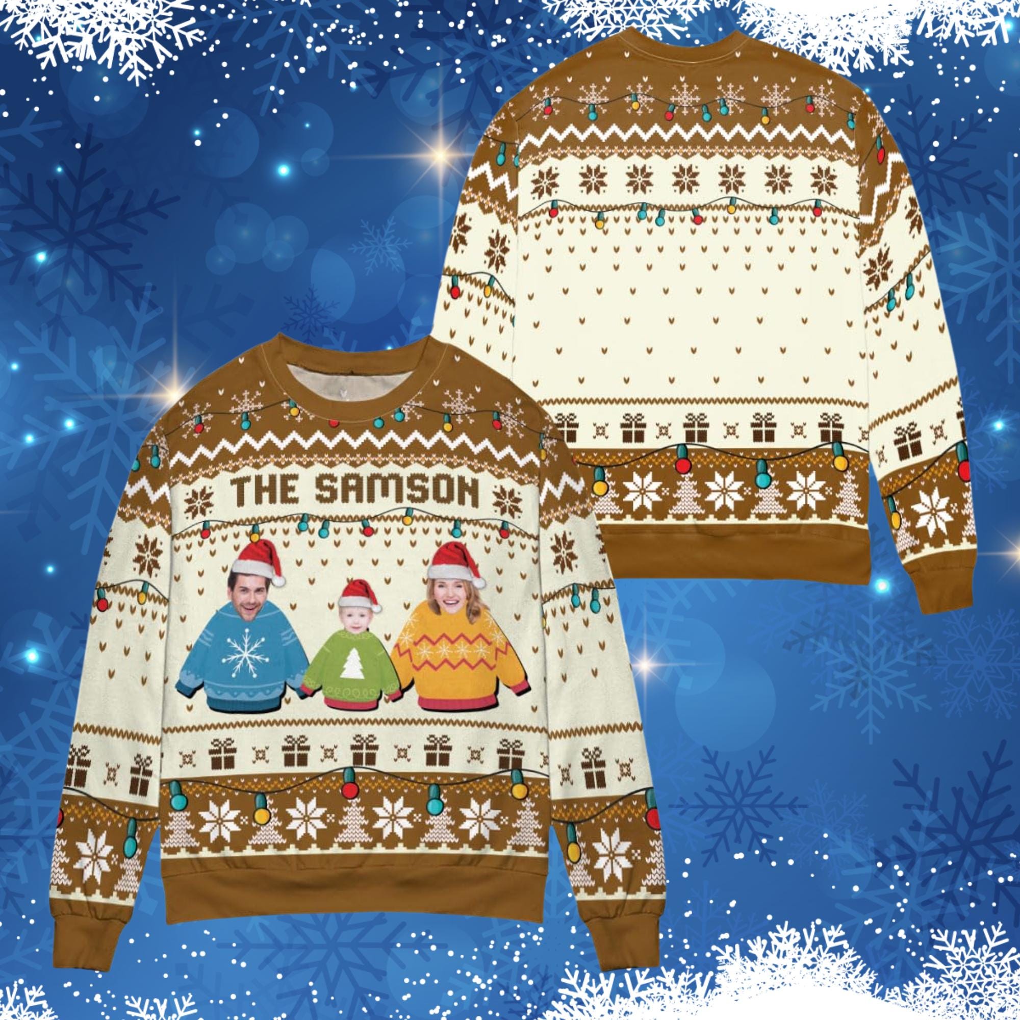 il_2000xN.7302891375_8tt1.jpg Personalized Ugly Christmas Sweater: Custom Face Holiday Pullover