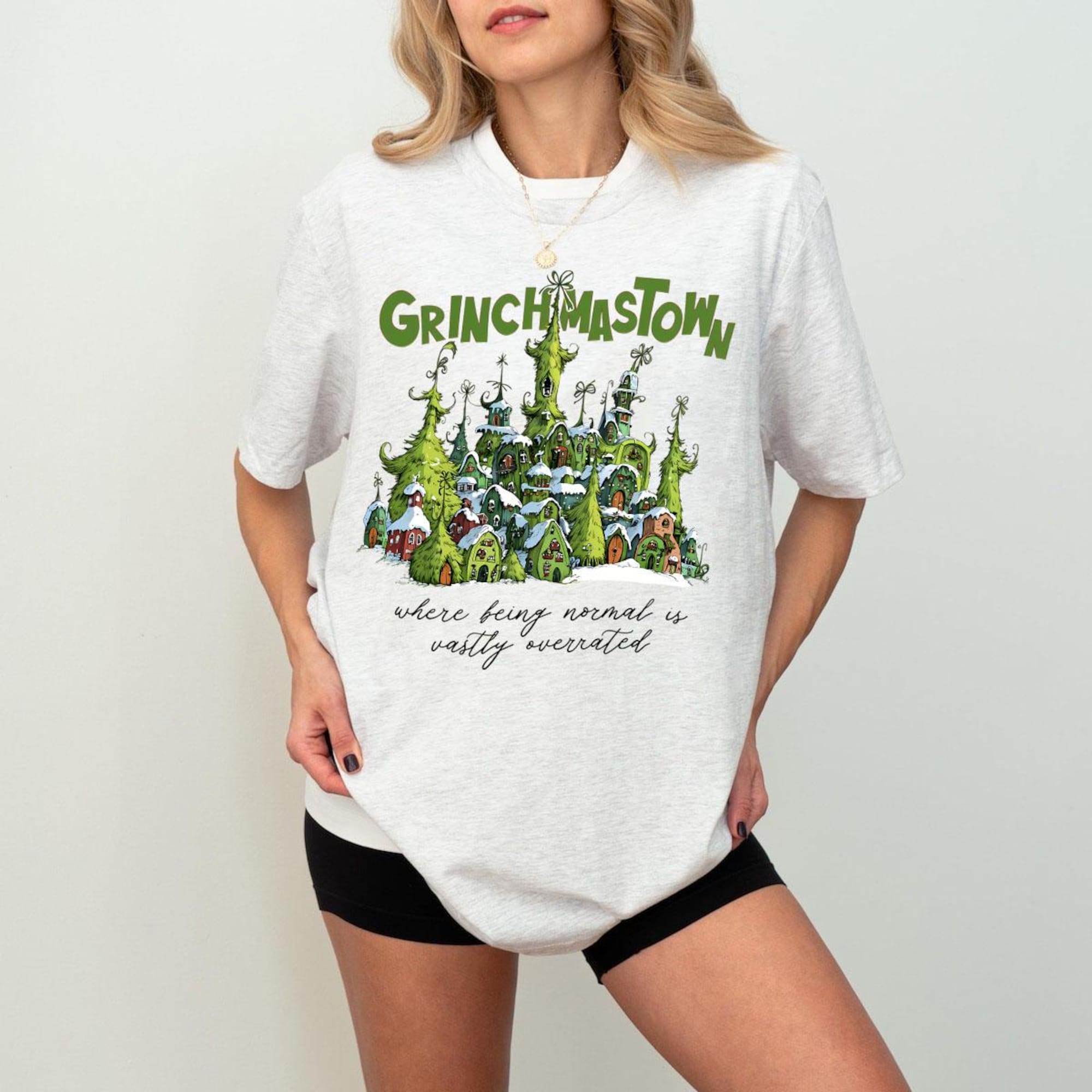 il_2000xN.7310686279_nou2-30.jpg Vintage Grinchmastown Christmas Sweatshirt, Grinch Sweatshirt, Merry Grinchmas Sweatshirt, Whimsical Tree Sweatshirt