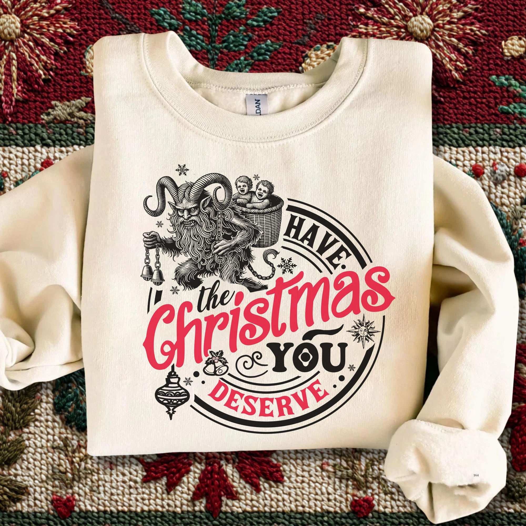 il_2000xN.7311501521_19te-3.jpg Krampus Have The Christmas You Deserve shirt, Winter Solstice Wiccan, Dark Christmas Humor tshirt, Spooky Yule Krampus Christmas Sweatshirt