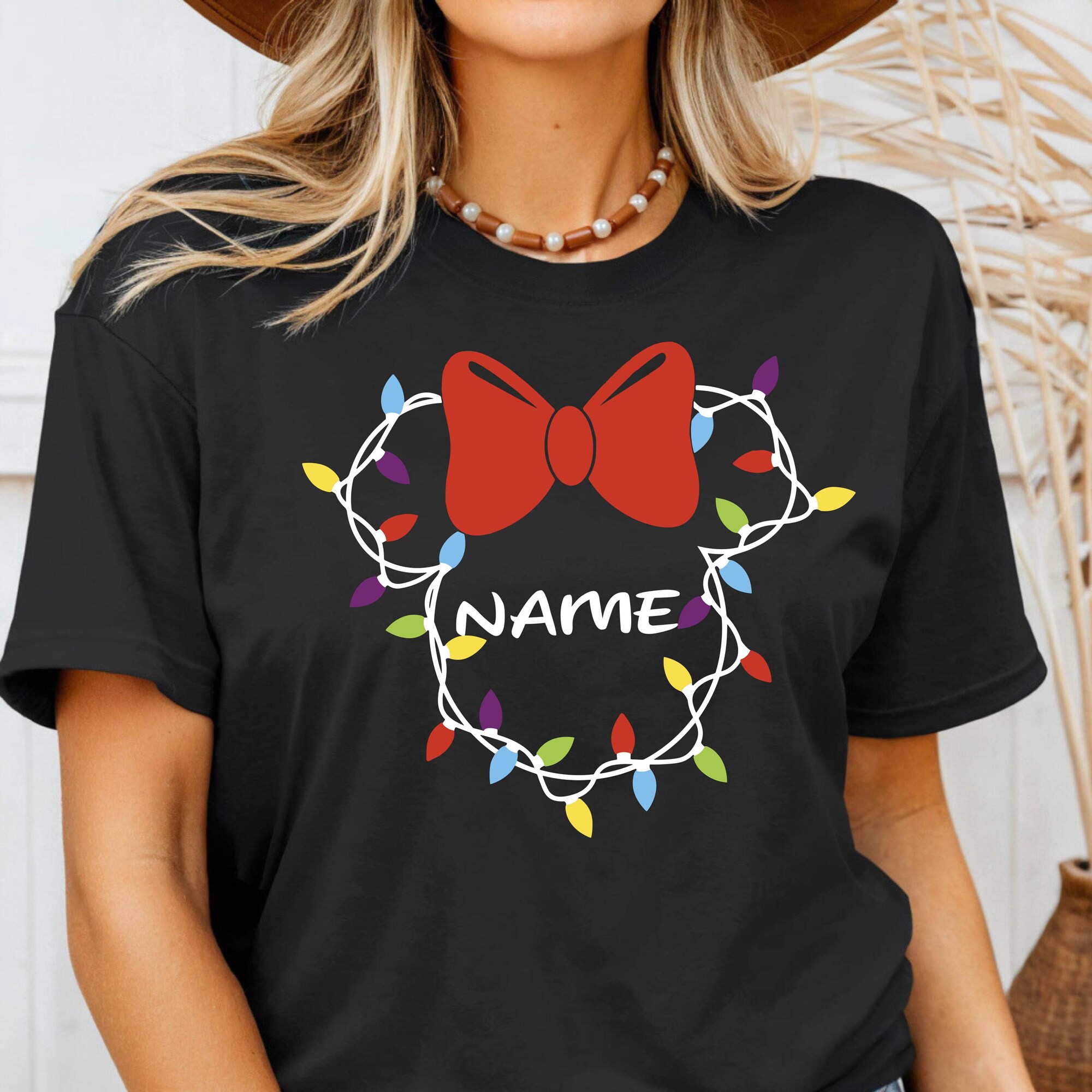 il_2000xN.7313514879_b1gw-1.jpg Personalized Disney Christmas Lights Shirts, Mickey and Minnie Christmas Shirts, Custom Christmas Squad, Disney Family Matching Trip Tees