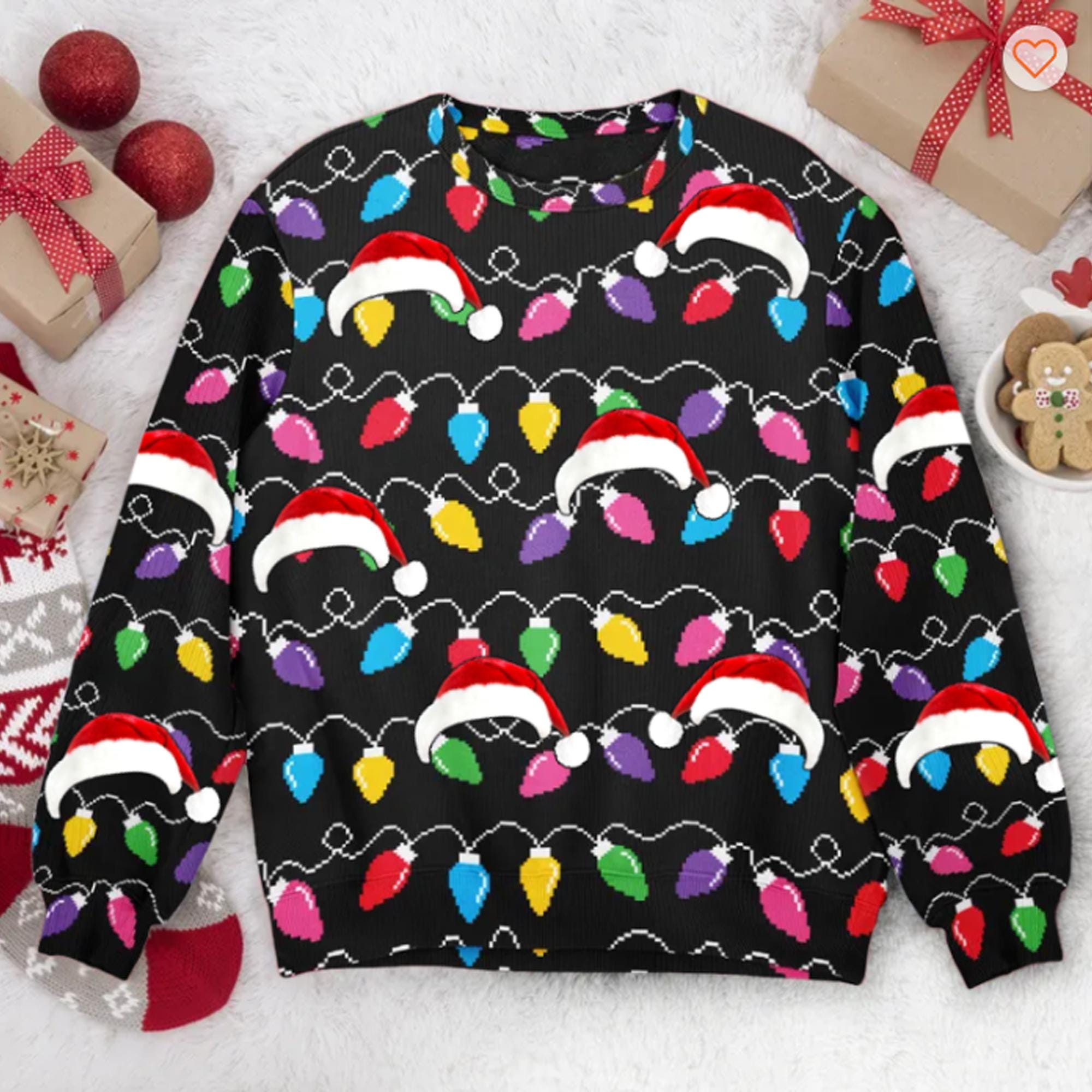 il_2000xN.7314369853_gkx8.jpg Personalized Christmas Tree Face Santa Hat Sweater, Photo Ugly Xmas Ugly Sweater, Custom Kids Faces Family Christmas Ugly Matching Gift