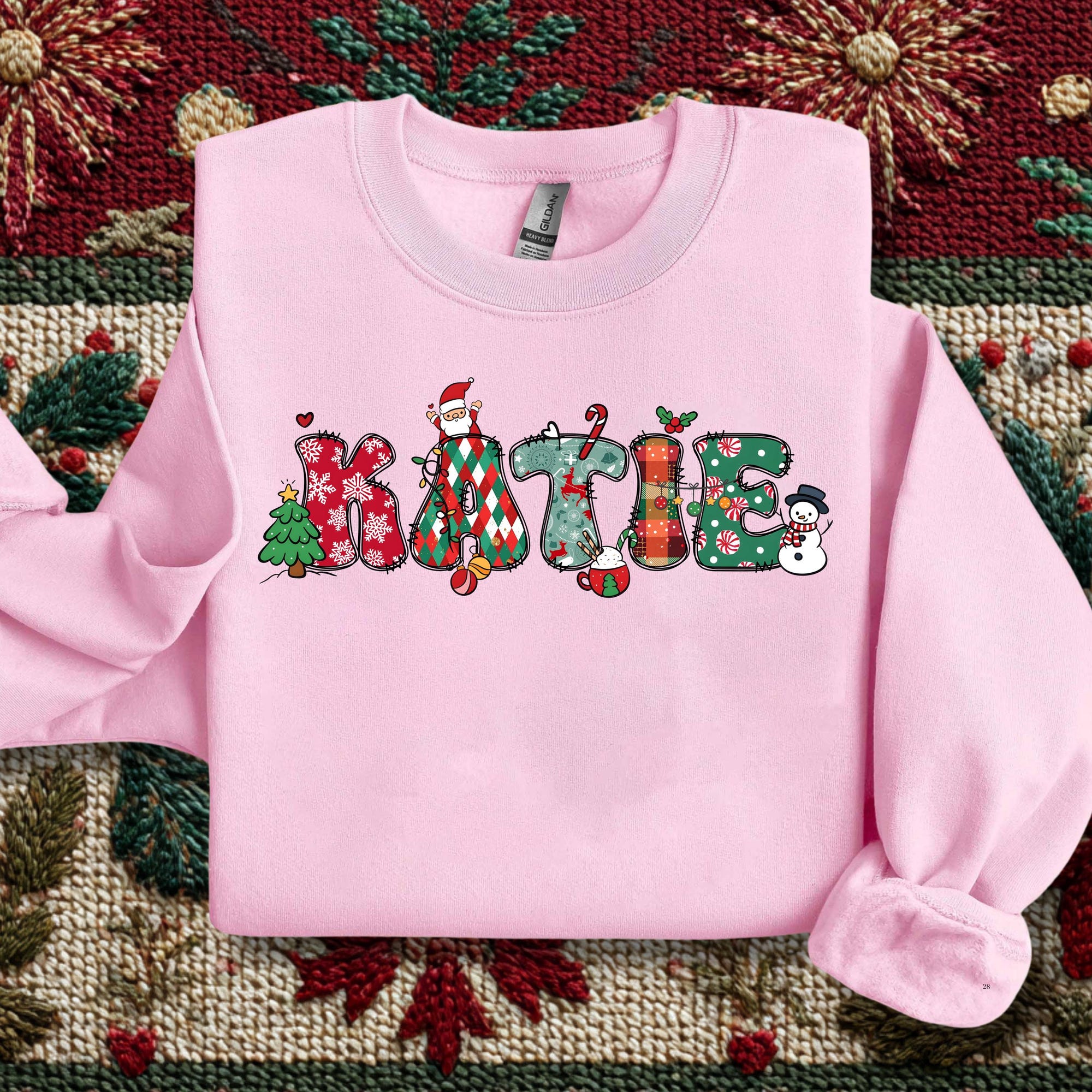 il_2000xN.7315750721_q5kv-1.jpg Personalized Christmas Kids Name Sweatshirt, Christmas Toddler Tee, Custom Christmas Hoodie, Custom Name TShirt, Custom Christmas Name Shirt