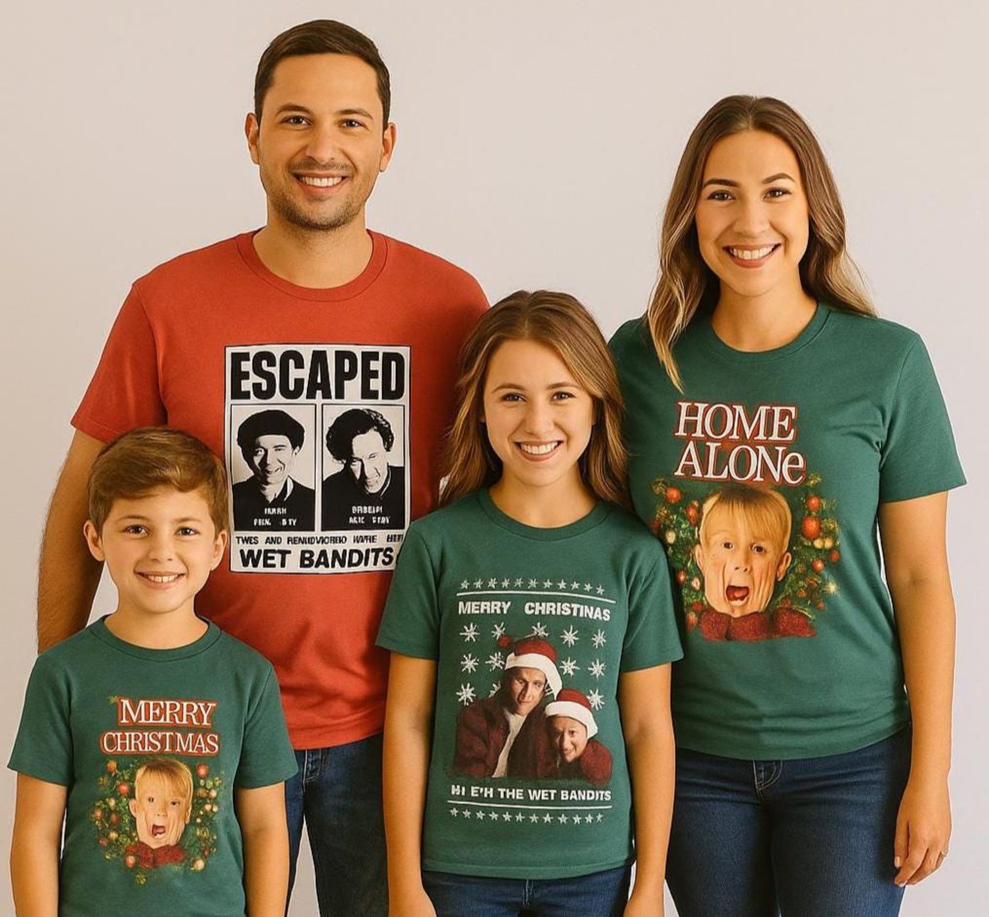 Home Alone Christmas Movie Sweatshirt: Funny 90s Vintage Tee