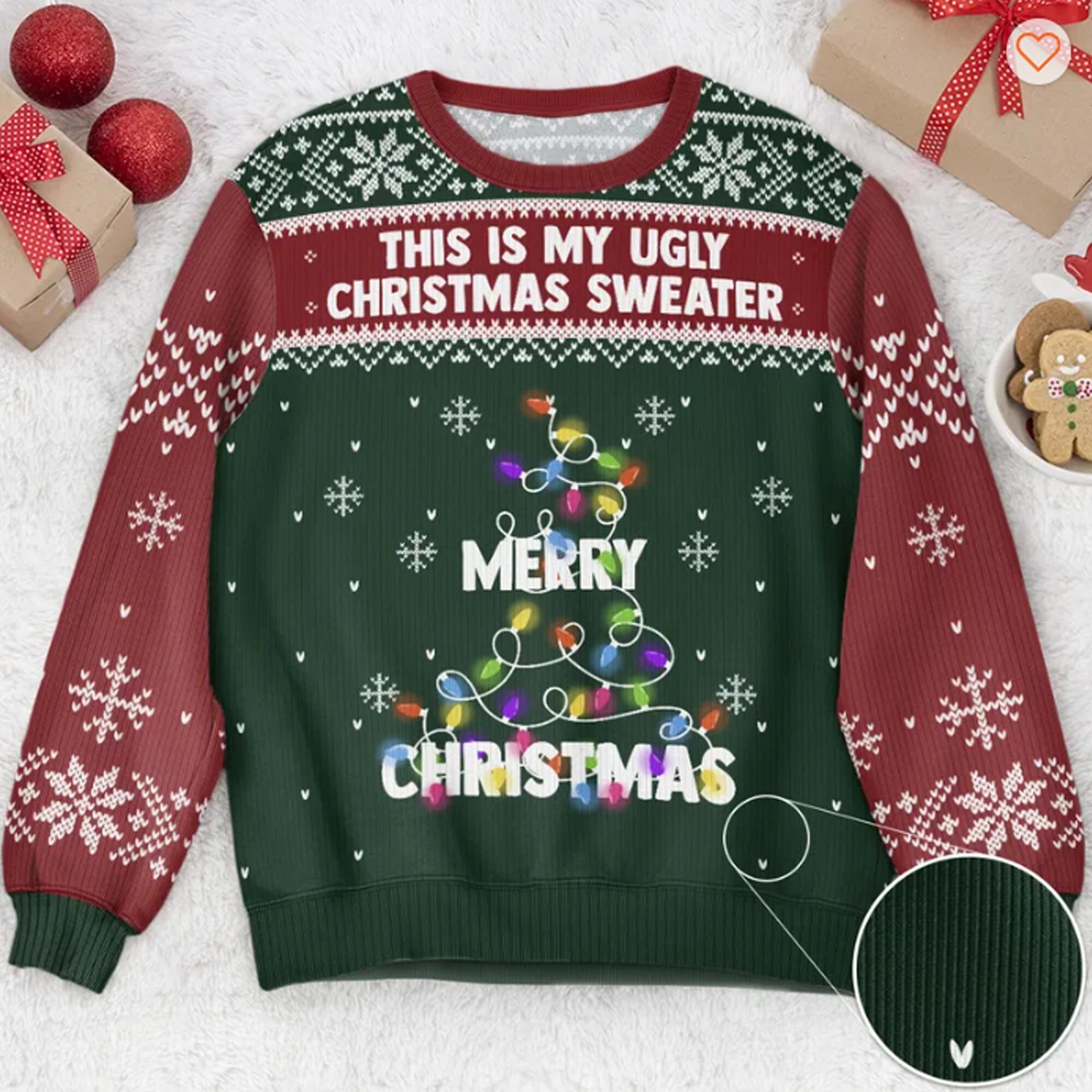 il_2000xN.7317499451_9rzo.jpg Personalized Christmas Tree Family Faces Ugly Sweater, Photo Ugly Xmas Ugly Sweater, Custom Kids Faces Family Christmas Ugly Matching Gift