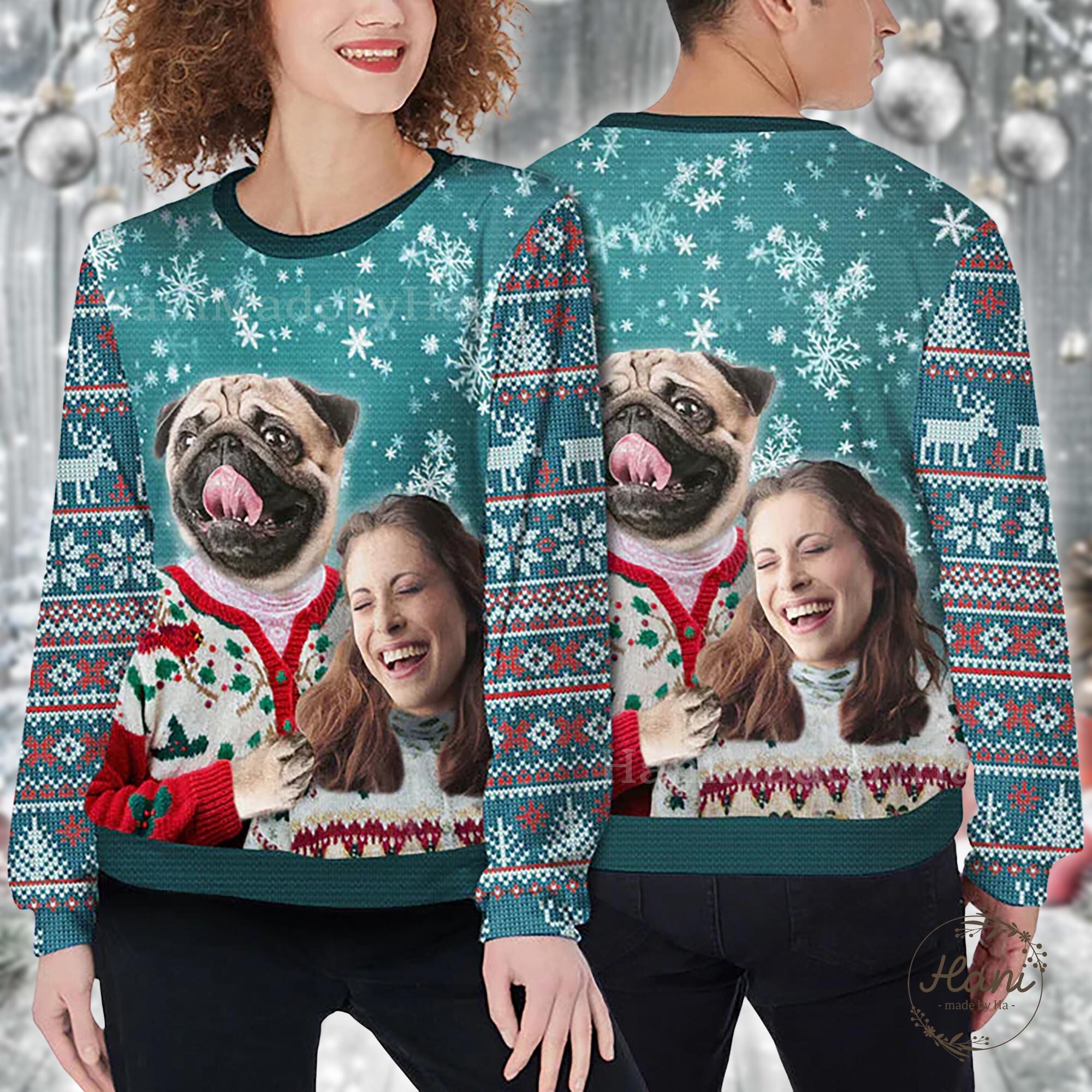 il_2000xN.7317771129_h1k3.jpg Custom Pet Ugly Sweater, Personalized Multiple Pets Face, Funny Knit Sweater for Dog Lovers, Gift for Pet Owners