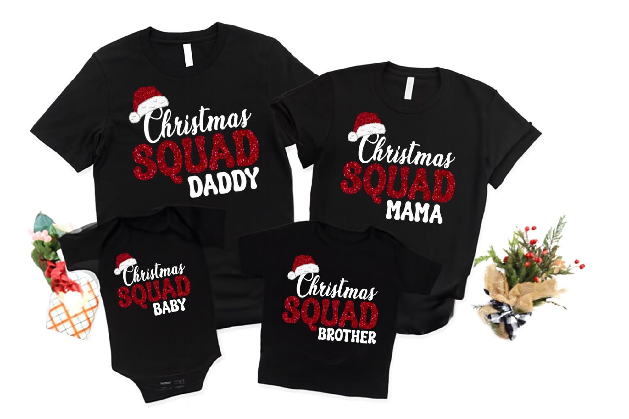 il_2000xN.7321104289_df6x.jpg Custom Matching Family Christmas Squad Shirt, Custom Family Xmas Shirt, Christmas Squad T-shirt 2025, ss0329