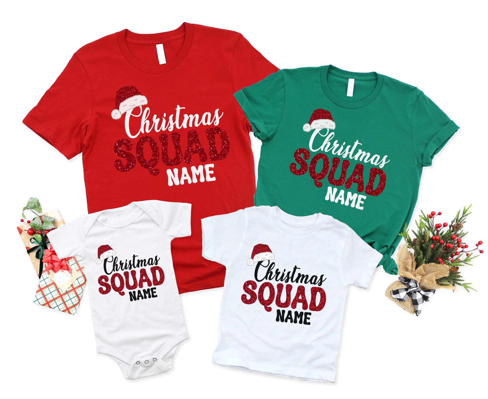 il_2000xN.7321104349_kjbu.jpg Custom Matching Family Christmas Squad Shirt, Custom Family Xmas Shirt, Christmas Squad T-shirt 2025, ss0329