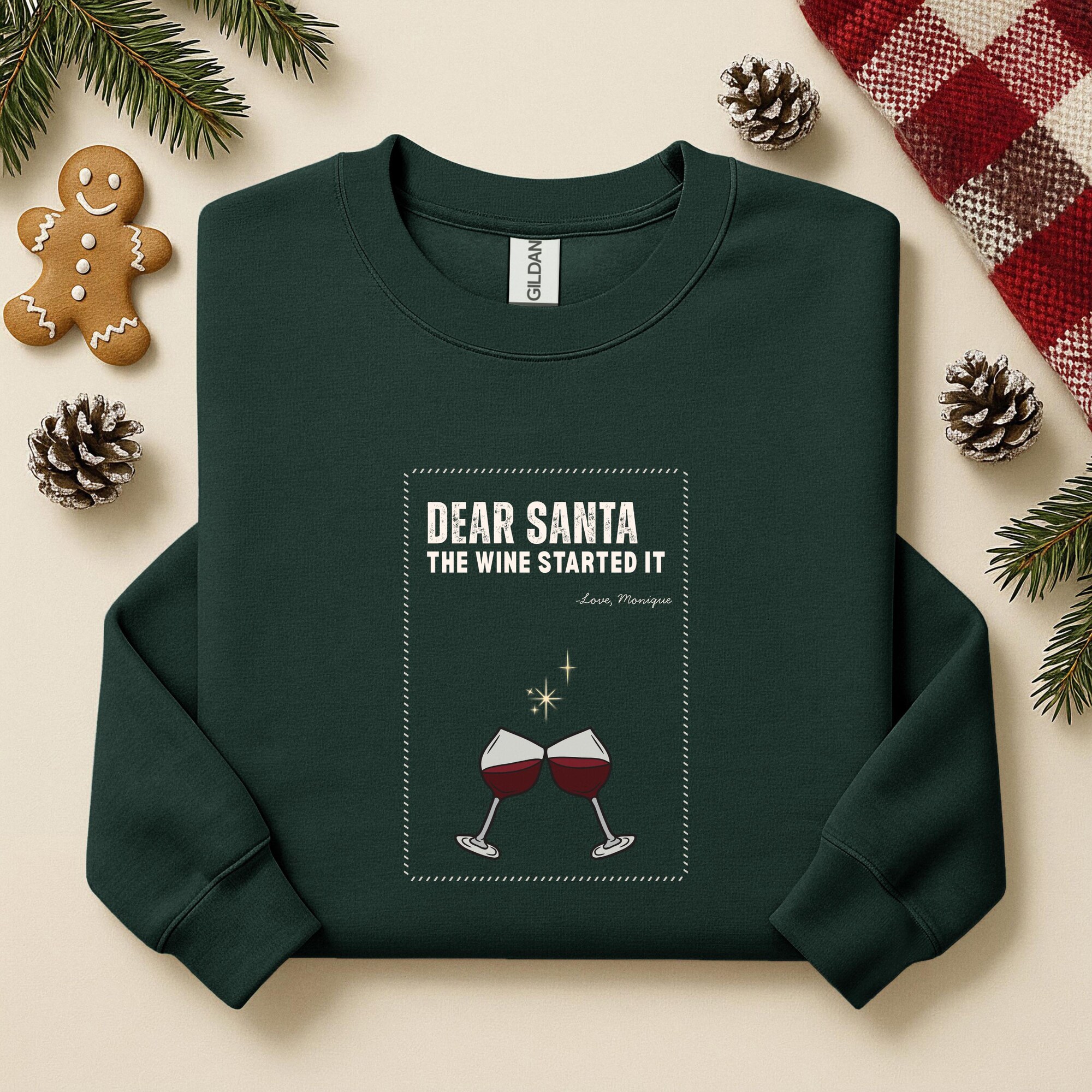 il_2000xN.7328853487_frco.jpg Custom Dear Santa-The Wine Made Me Do It Sweater Custom Ugly Christmas Sweater Funny Holiday Sweater Group Ugly Christmas Sweater