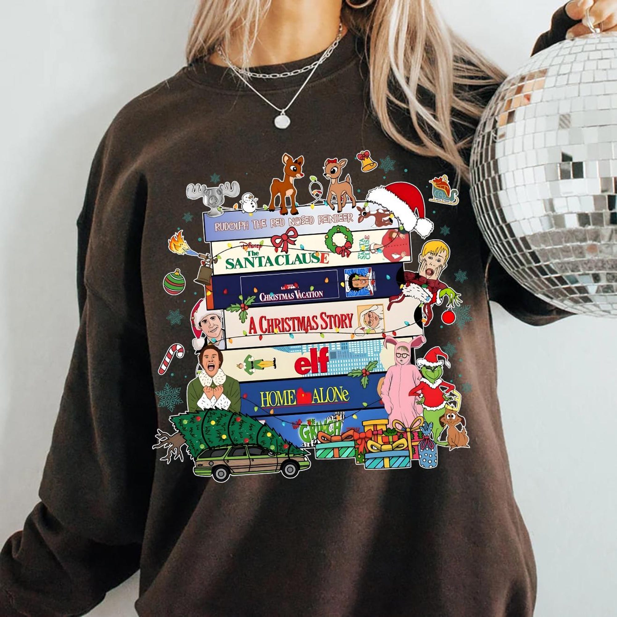 il_2000xN.7329115495_js83-1.jpg Vintage Christmas Movies Sweatshirt, Christmas Movie Sweatshirt, Movie Night Matching Shirts ,Funny Christmas Movie, Christmas Sweatshirt