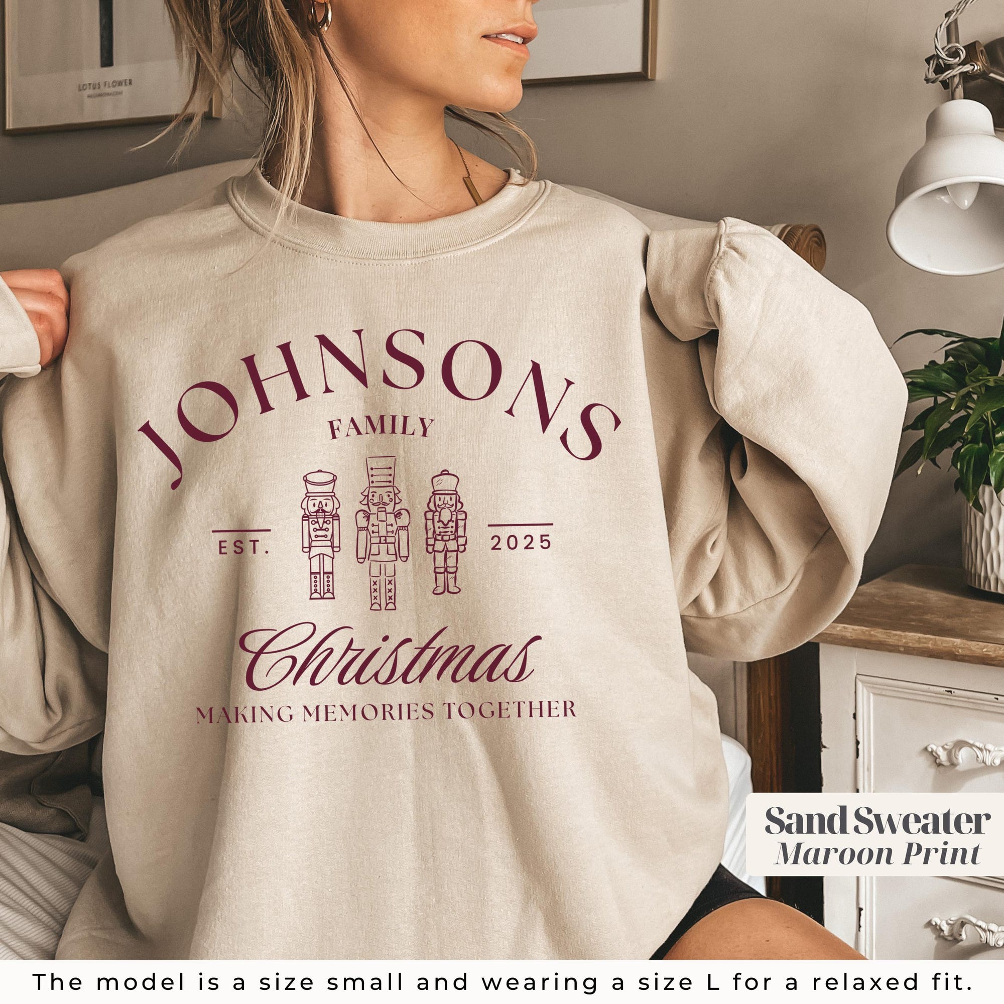 il_2000xN.7337111305_iqcg.jpg Custom Family Christmas Shirt, Family Matching Xmas Tee, Personalized Christmas Family Shirt With Name, Group Holiday Tshirt Christmas Crew